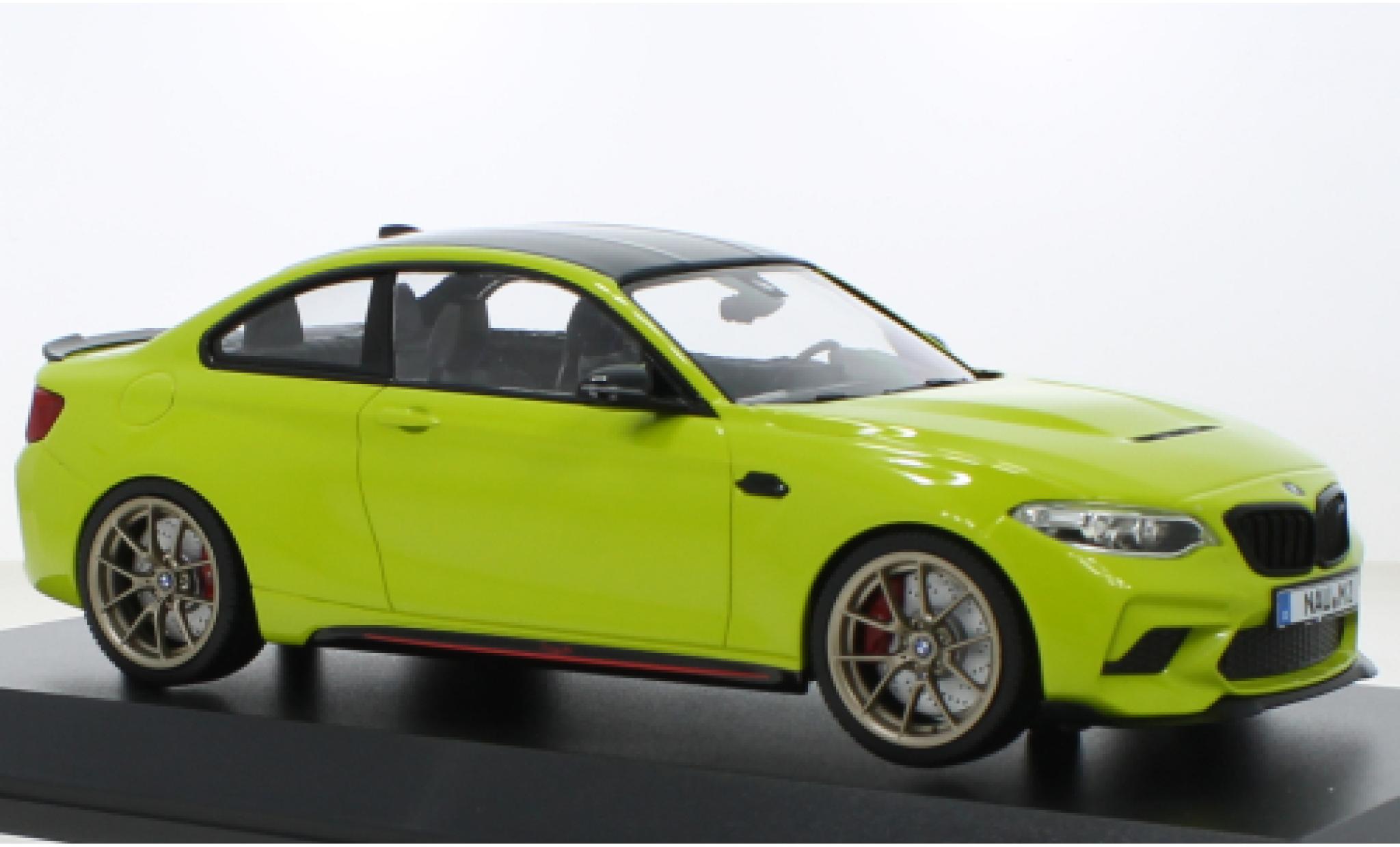 Bmw M2 1/43 Minichamps CS groen 2020 modelauto