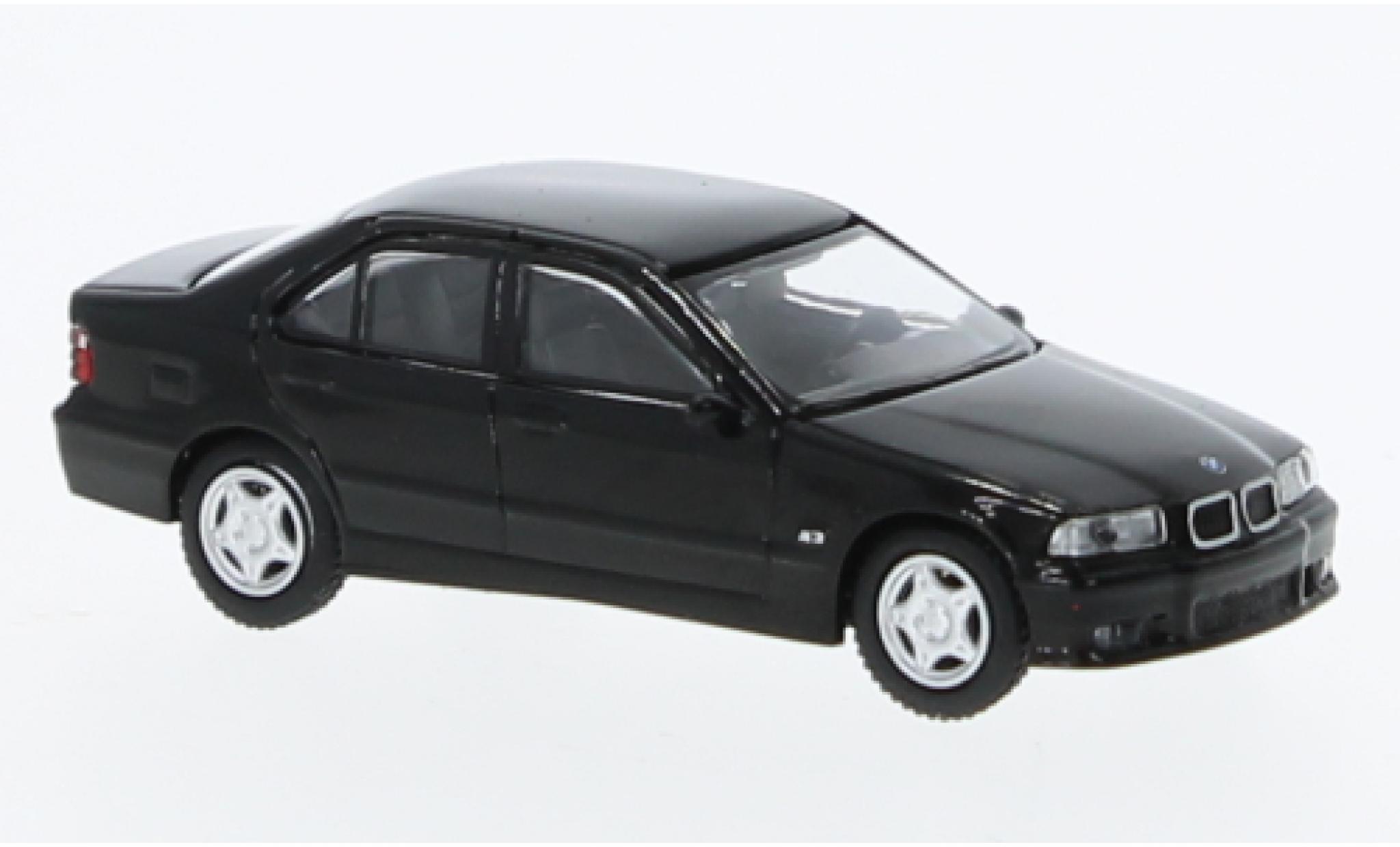 Bmw M3 1/87 Minichamps (E36) zwart 1994 modelauto