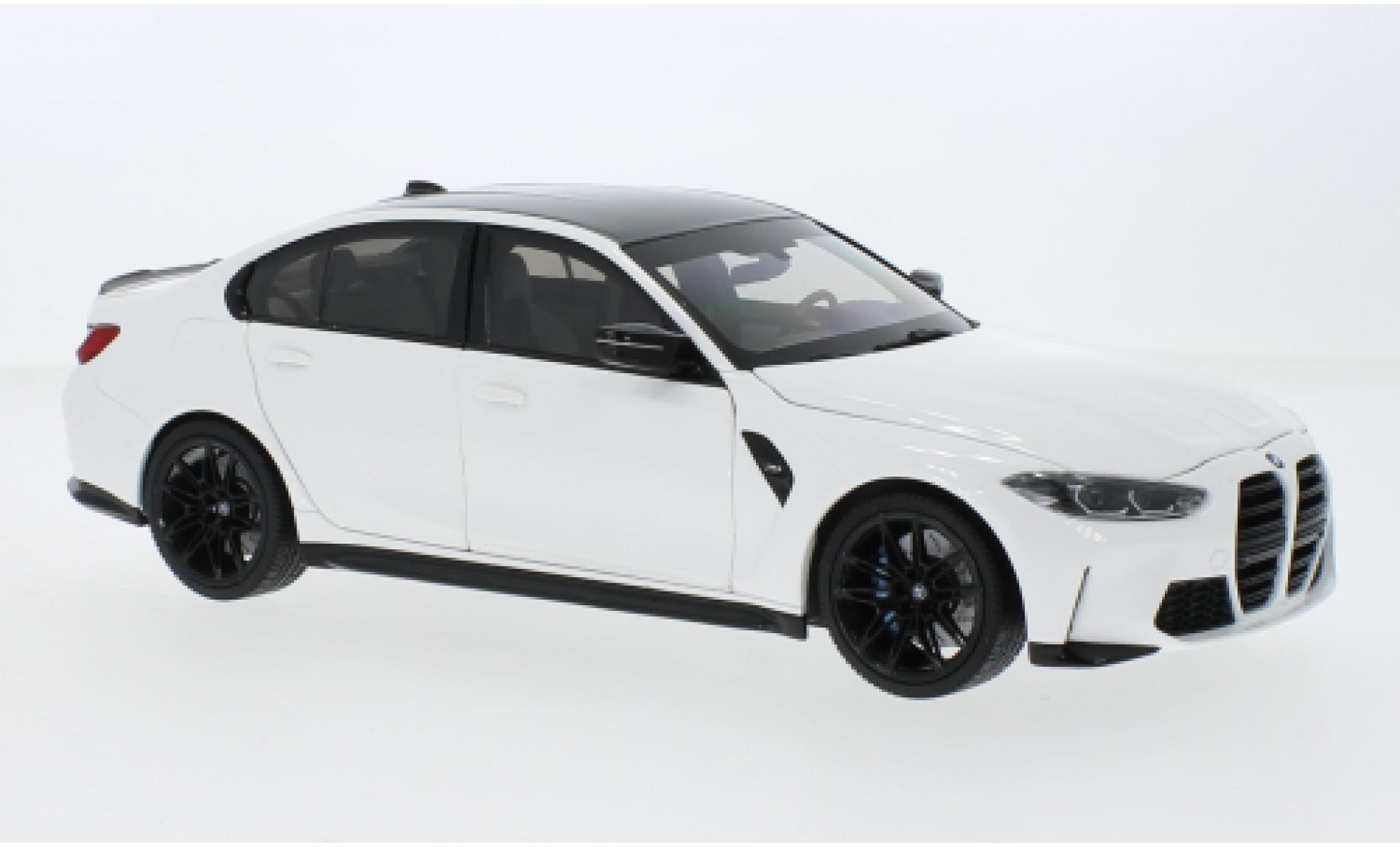 Bmw M3 1/18 Minichamps (G80) wit 2020 modelauto