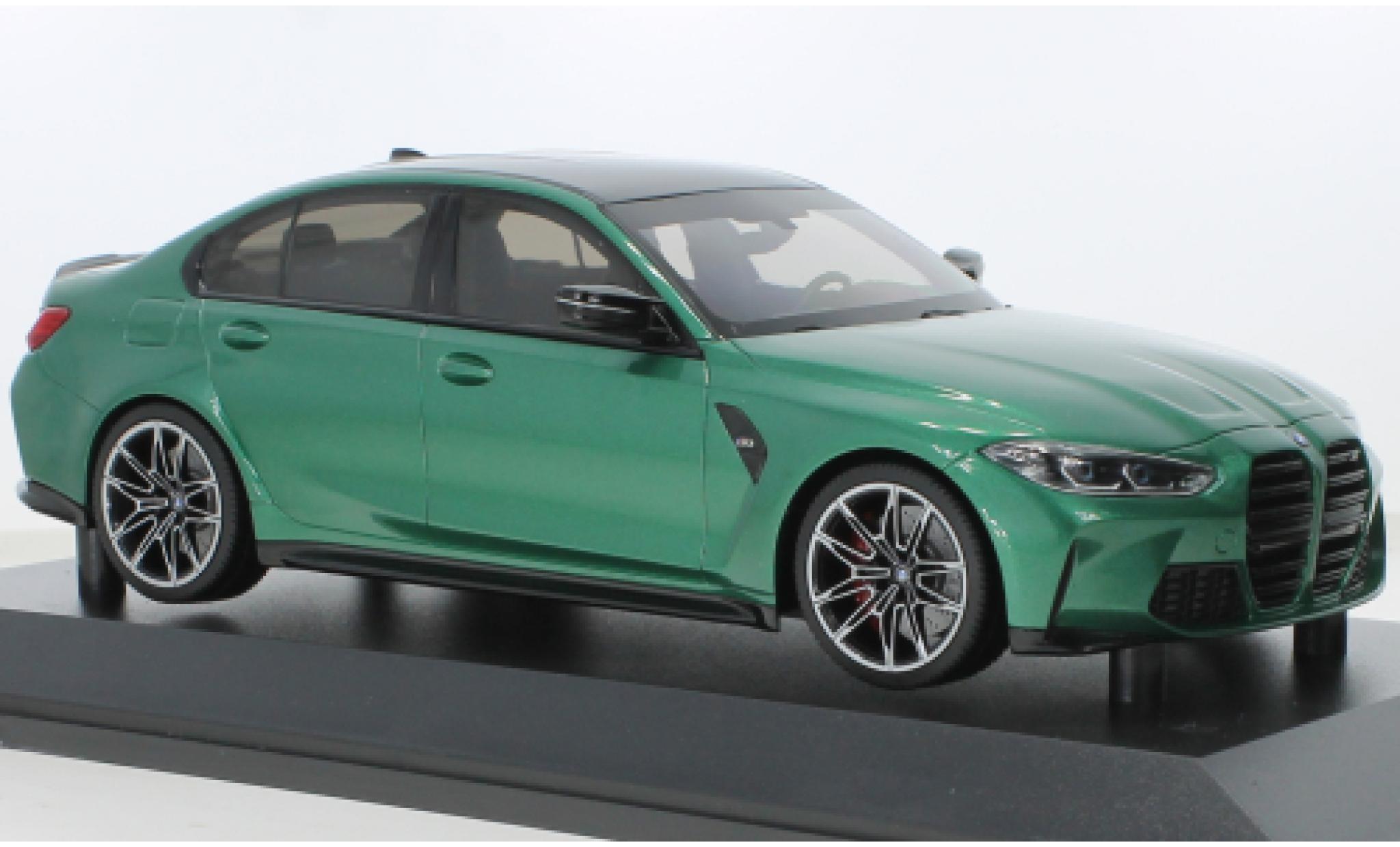 Bmw M3 1/18 Minichamps groen 2020 modelauto