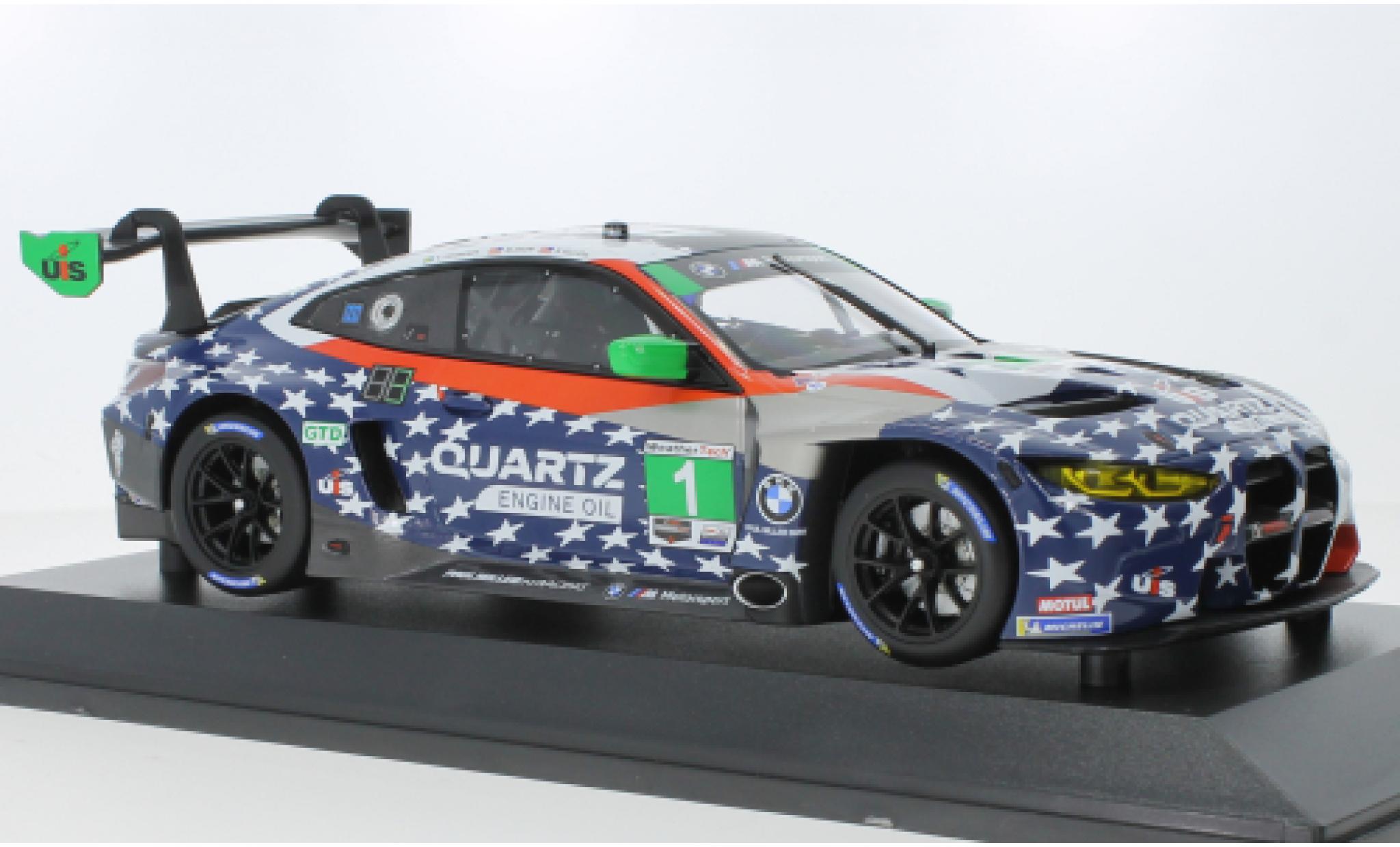 Bmw M4 1/18 Minichamps GT3 GTD No.1 Paul Miller Racing IMSA 6h Watkins Glen 2022 modelauto