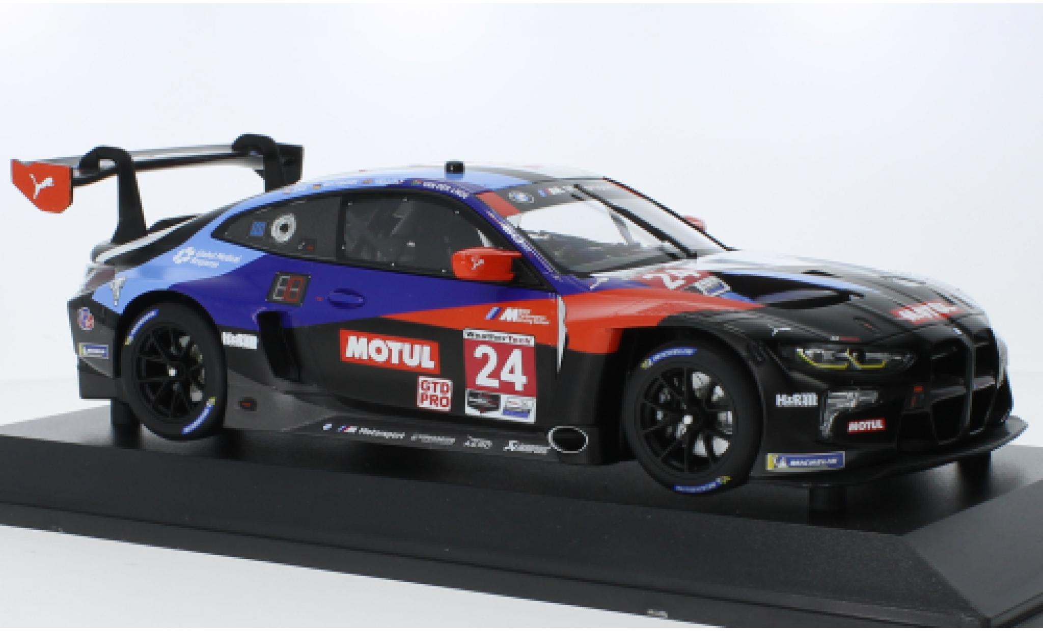 Bmw M4 1/18 Minichamps GT3 GTD No.24 M Team RLL IMSA 2022 modelauto