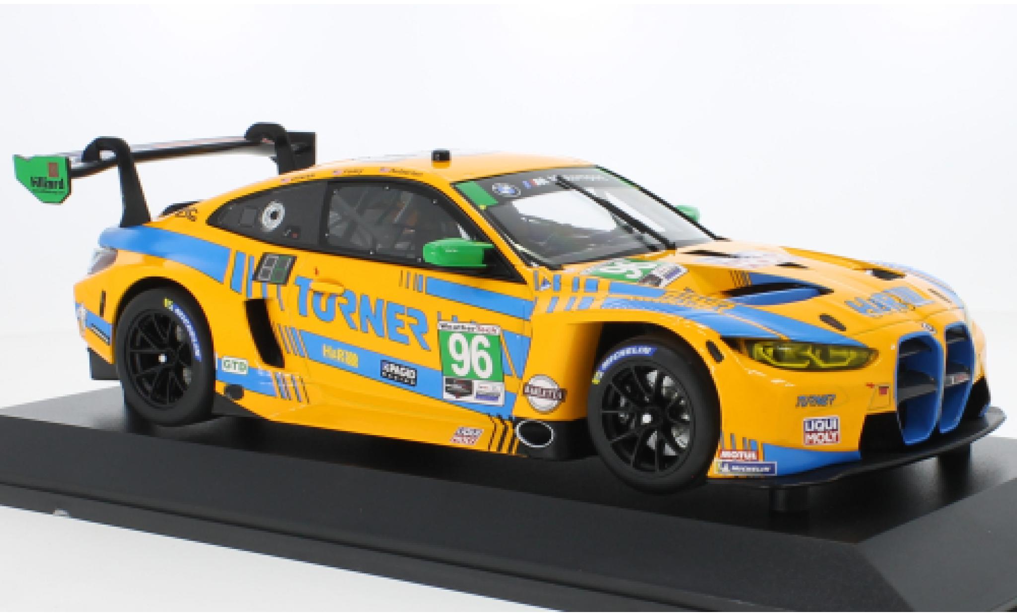 Bmw M4 1/18 Minichamps GT3 GTD No.96 Turner Motorsport IMSA 2022 modelauto