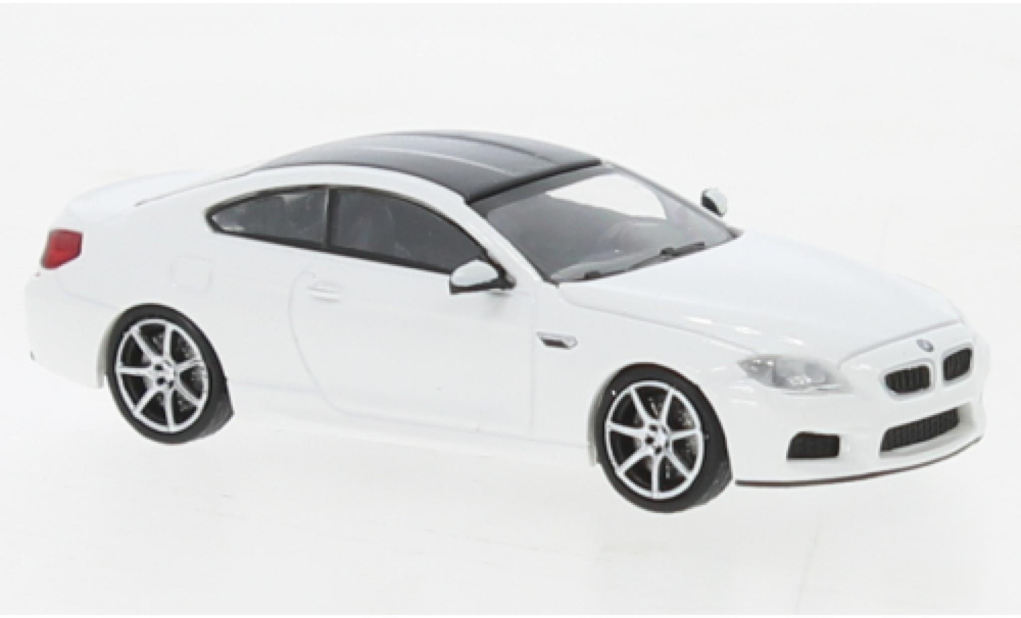 Bmw M6 1/87 Minichamps Coupe wit 2015 modelauto