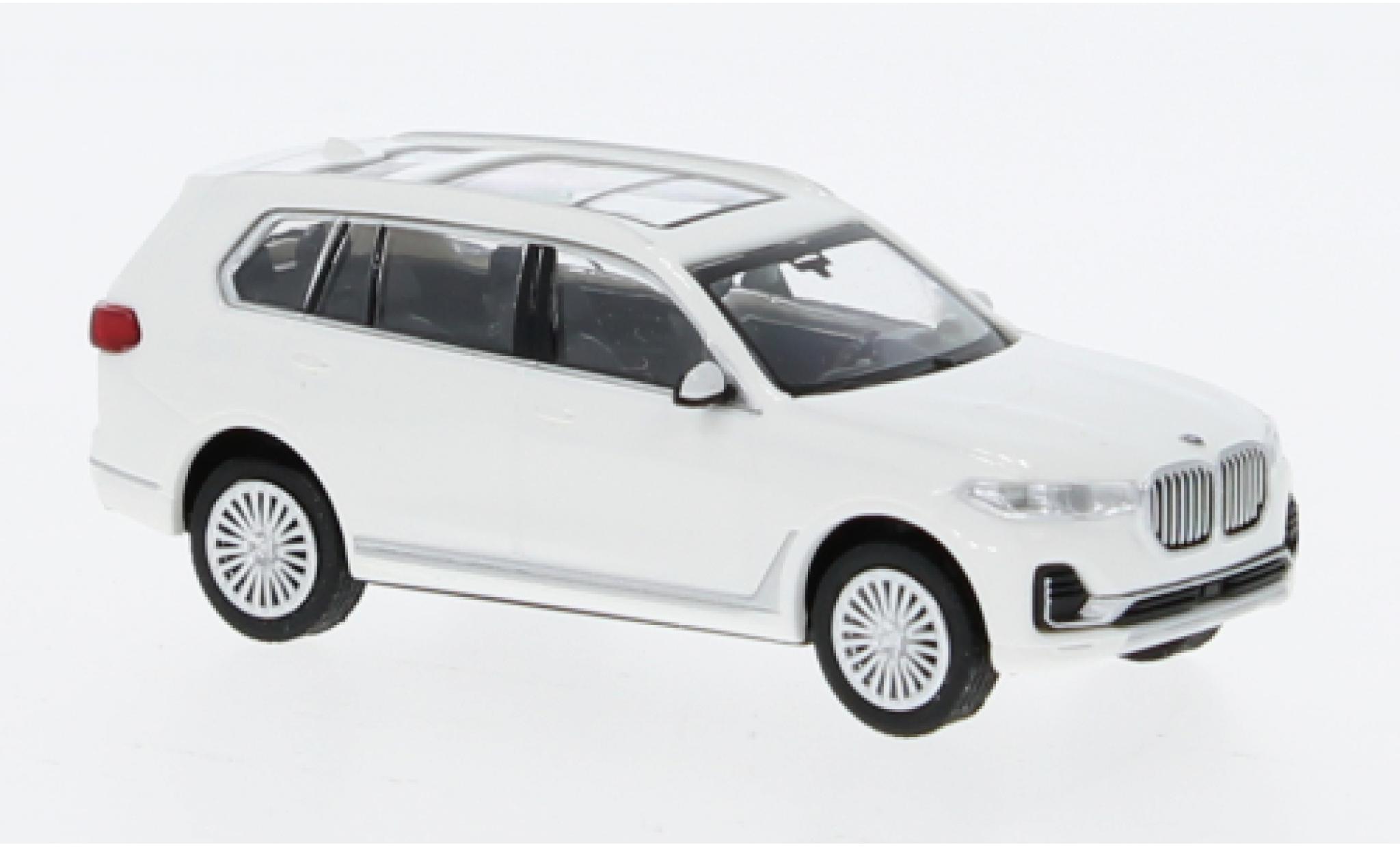 Bmw X7 1/87 Minichamps (G07) wit 2019 modelauto