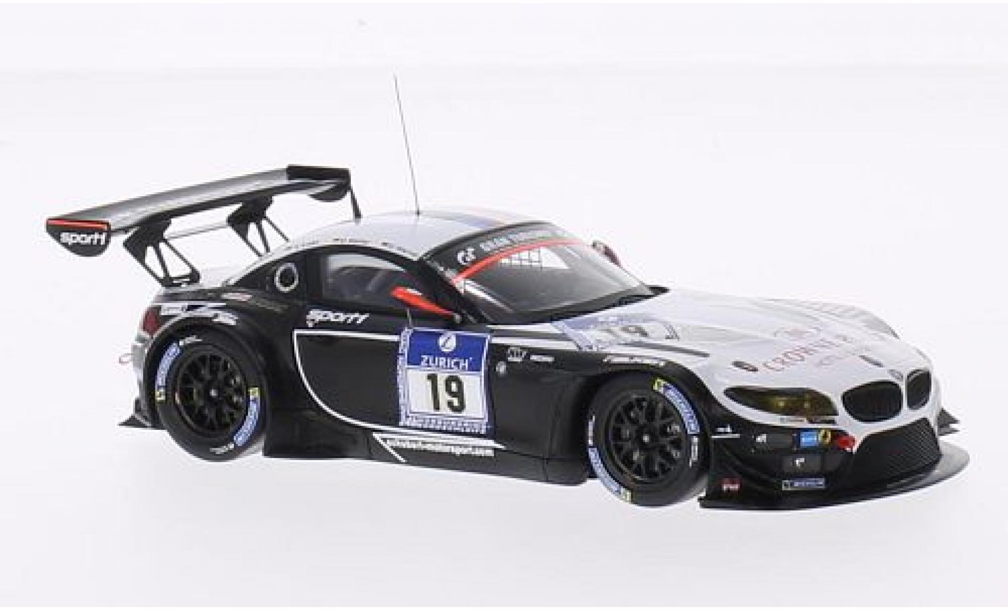Bmw Z4 1/43 Minichamps GT3 No.19 Sports Trophy Team Schubert Crowne Plaza 24h Nuerburgring 2014 modelauto