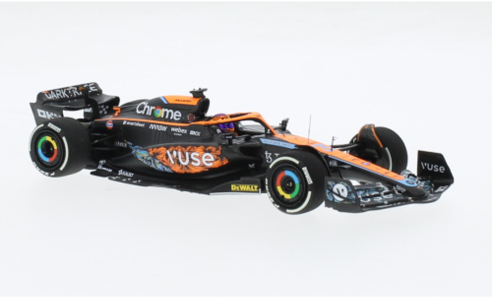 McLaren F1 1/43 Minichamps MCL36 No.3 Team formule 1 GP Abu Dhabi 2022 modelauto