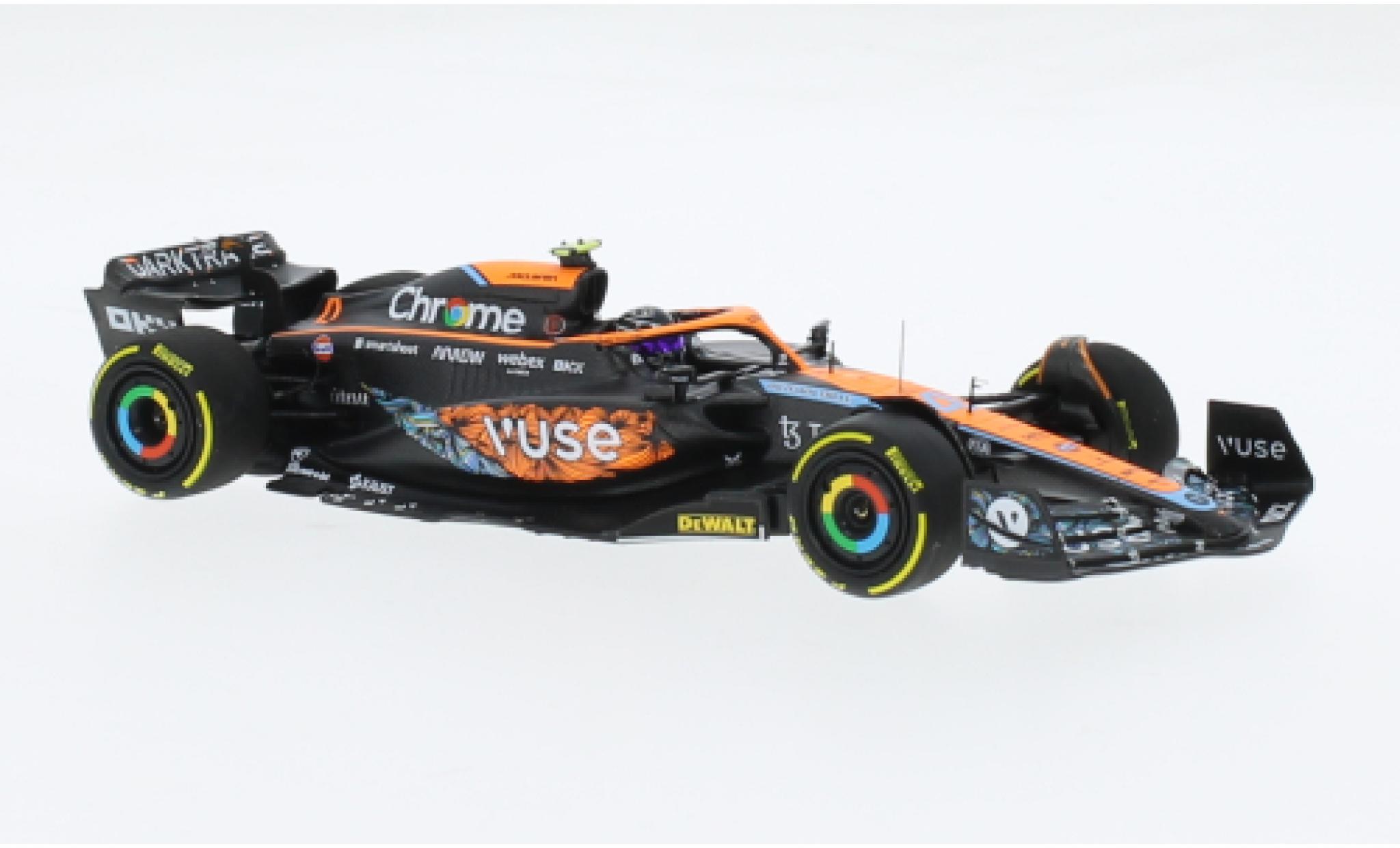 McLaren F1 1/43 Minichamps MCL36 No.4 Team formule 1 GP Abu Dhabi 2022 modelauto