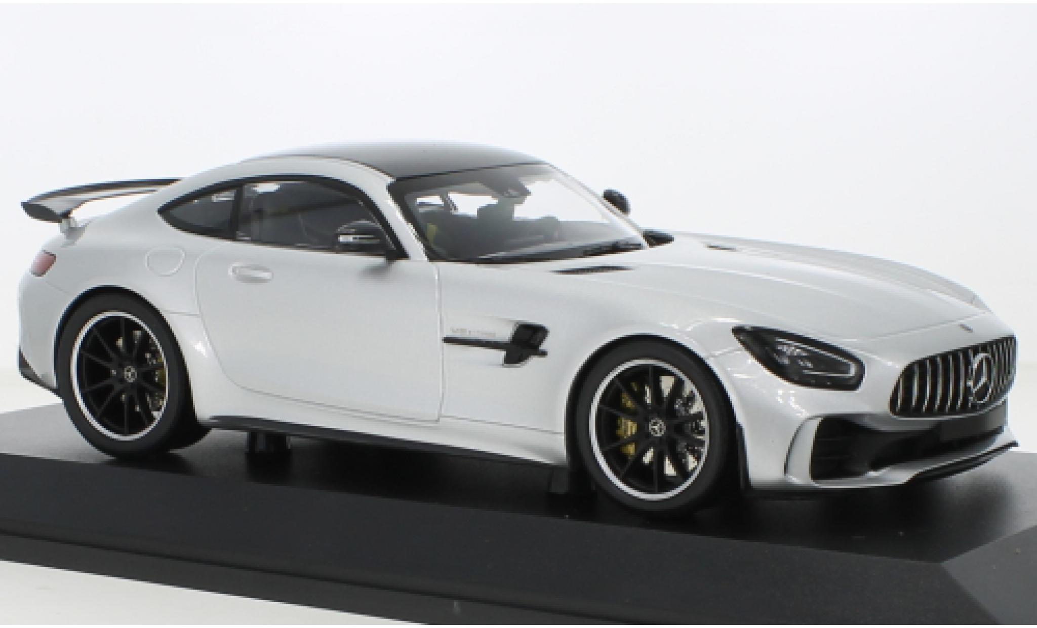 Mercedes AMG GT 1/43 Minichamps -R grijs 2021 modelauto