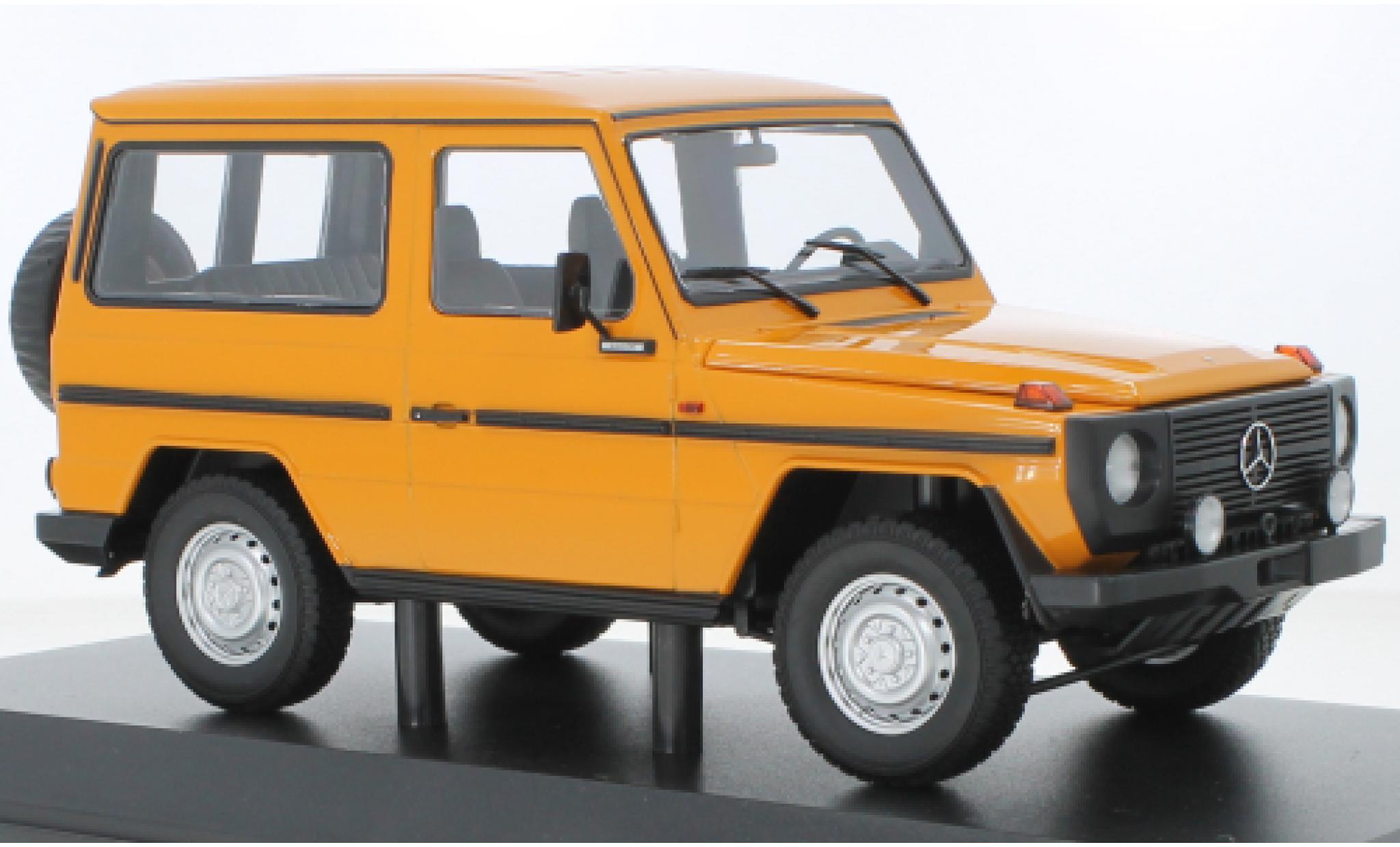 Mercedes Classe G 1/18 Minichamps G-classe SWB (W460) oranje 1980 modelauto