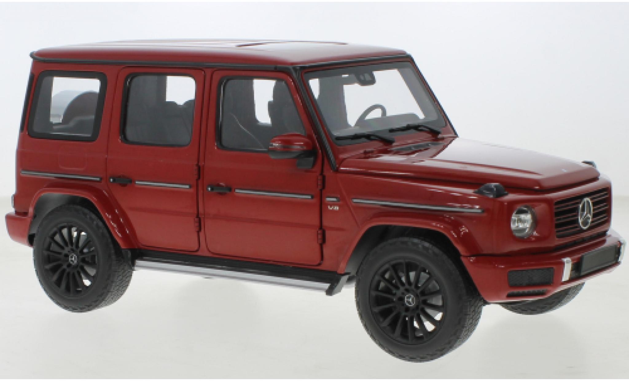 Mercedes Classe G 1/18 Minichamps (W463) rood 2020 modelauto