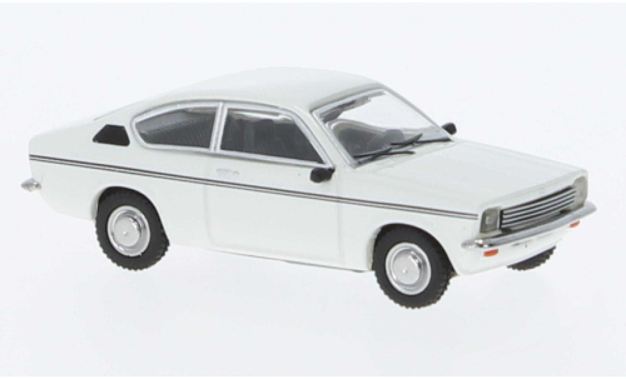 Opel Kadett 1/87 Minichamps C Coupe wit 1973 modelauto