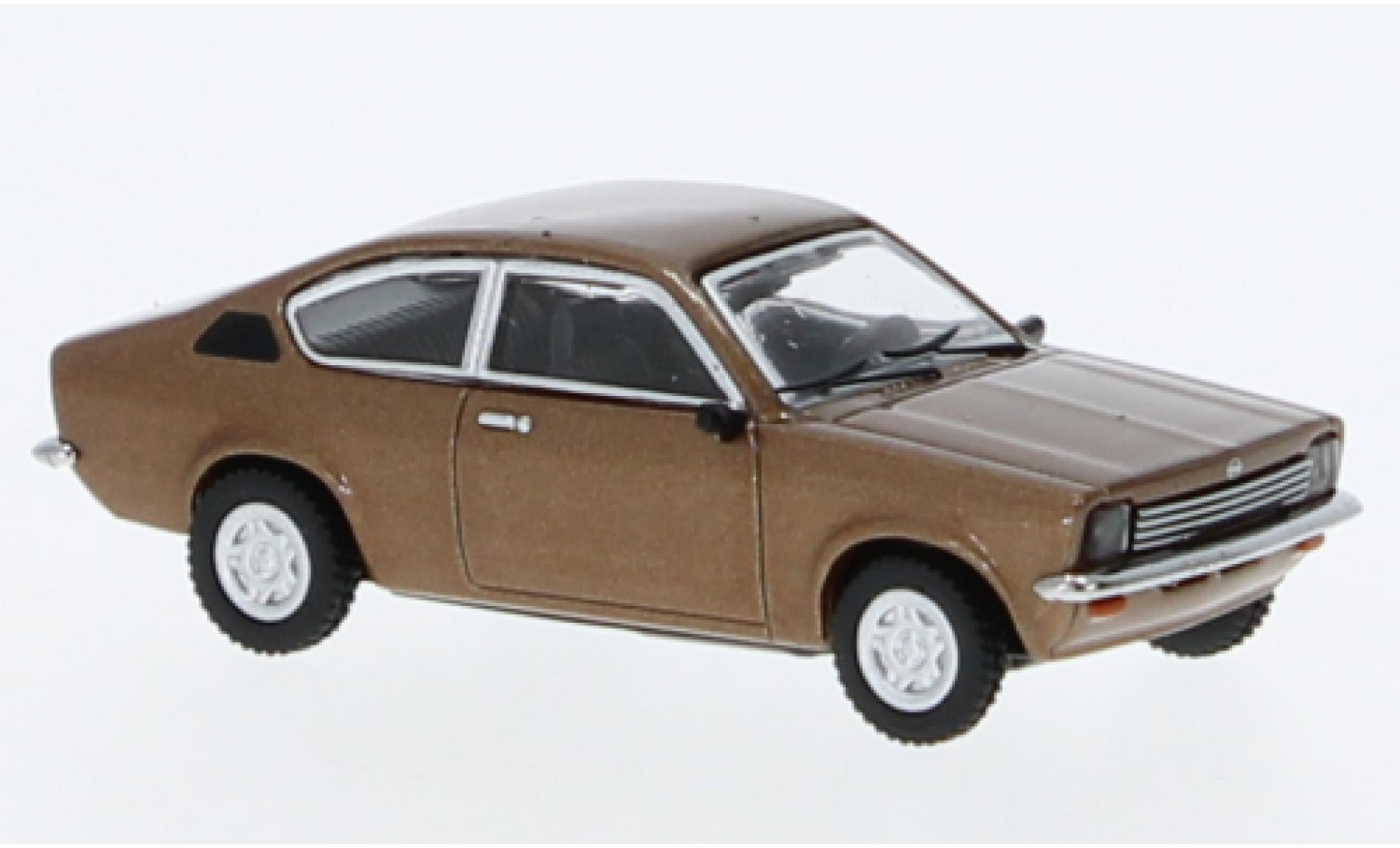 Opel Kadett 1/87 Minichamps C Coupe metallic brun 1973 modelauto