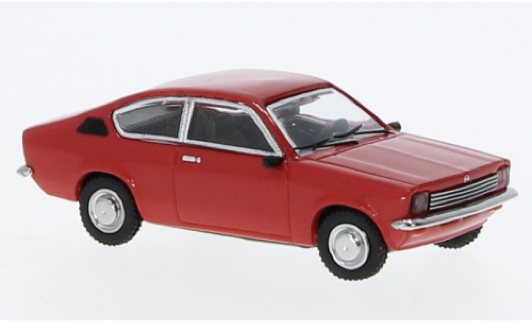 Opel Kadett 1/87 Minichamps C Coupe rood 1973 modelauto