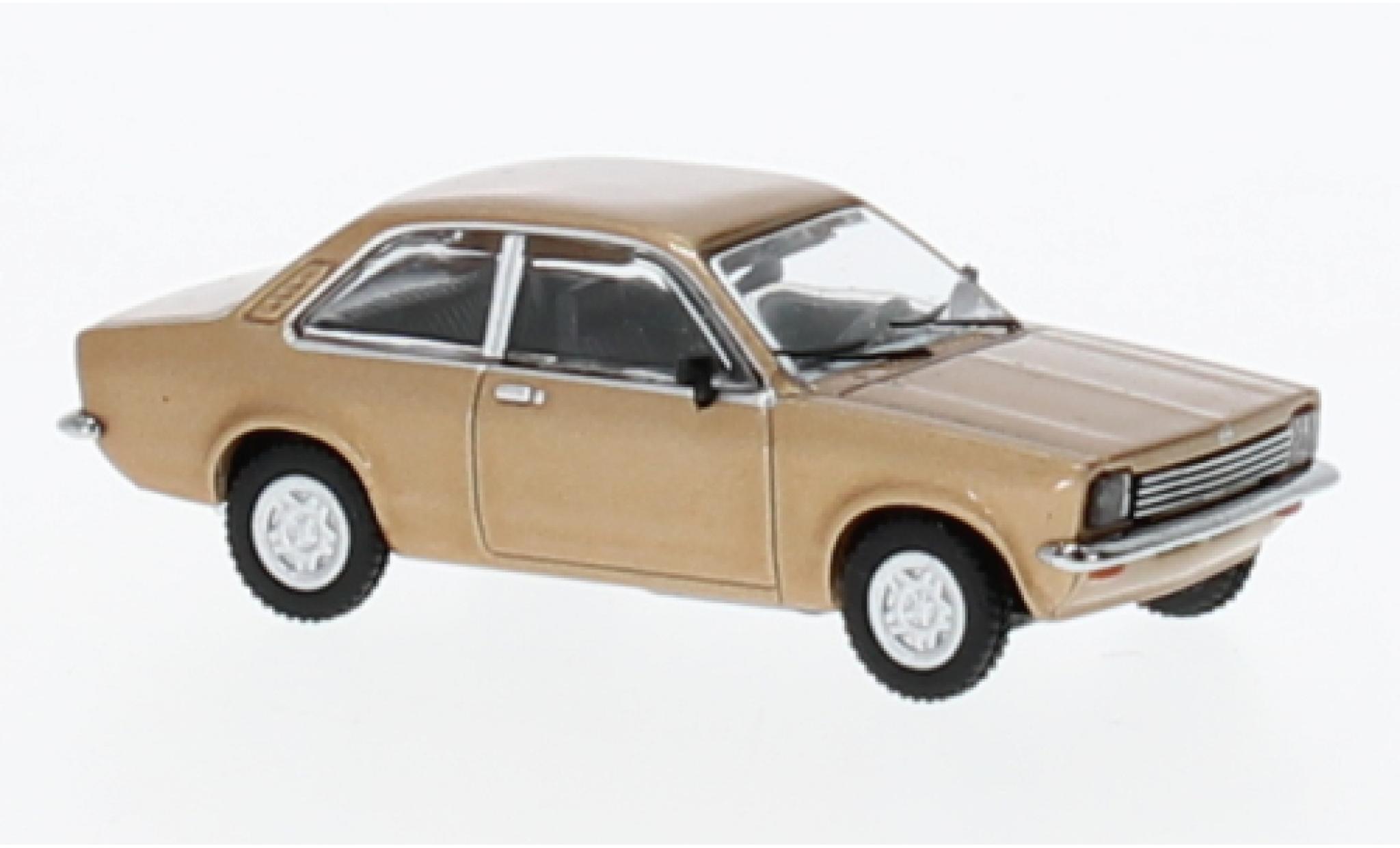 Opel Kadett 1/87 Minichamps C metallic beige 1973 modelauto