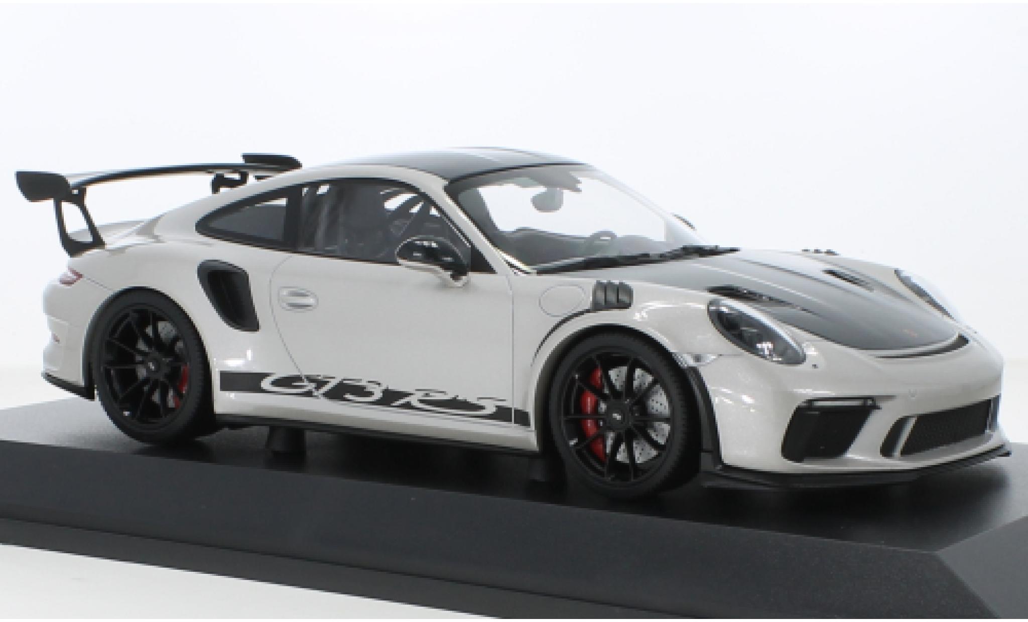 Porsche 992 GT3 R 1/18 Minichamps 911 (991.2) S grijs/zwart 2019 modelauto