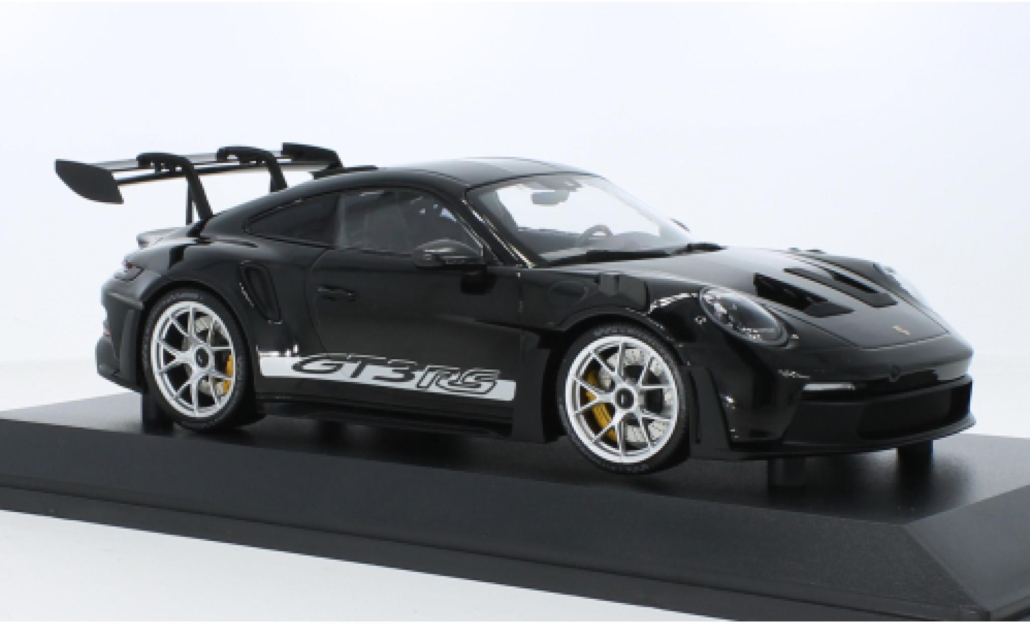 Porsche 992 GT3 R 1/18 Minichamps 911  S zwart 2023 modelauto