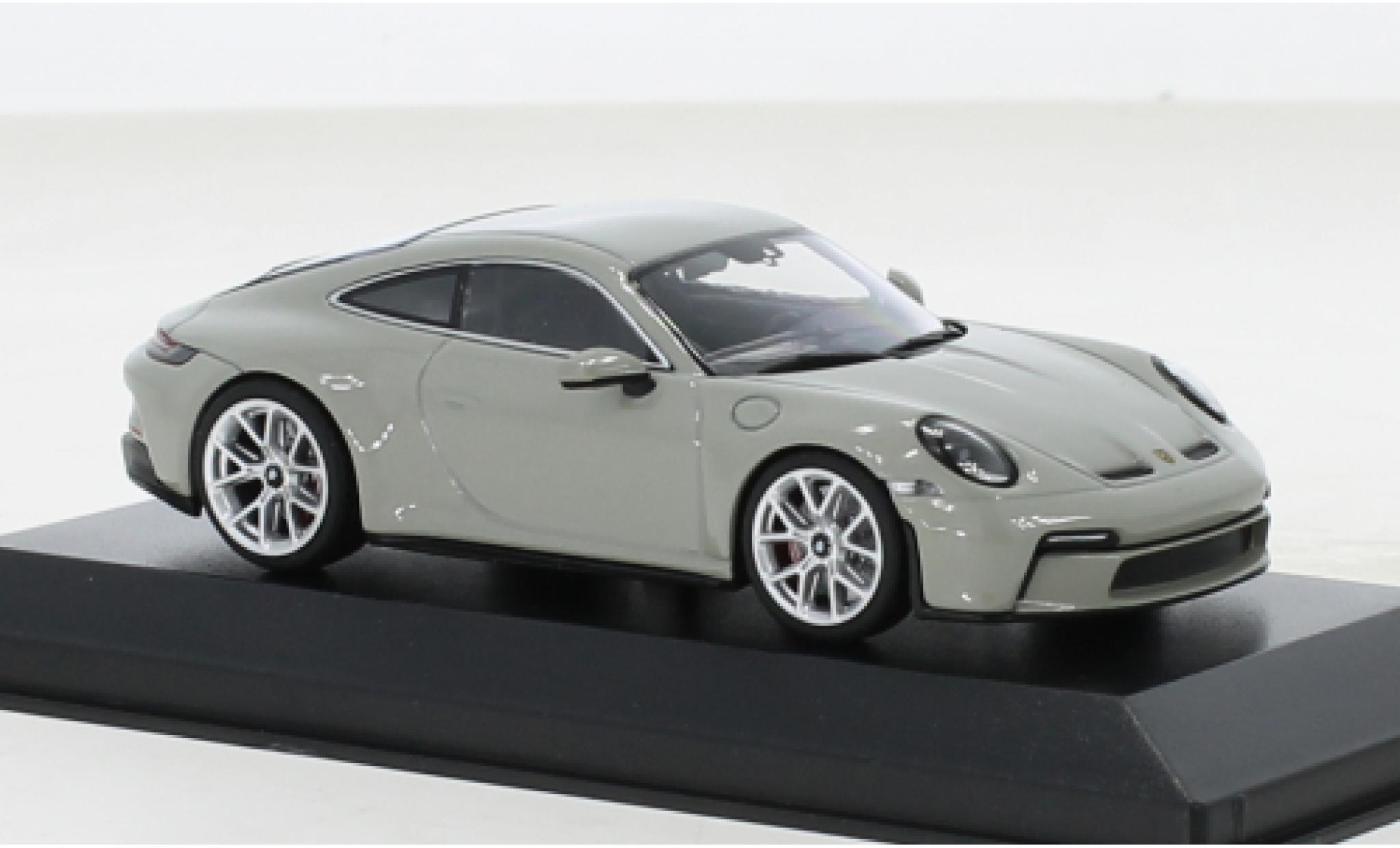Porsche 992 GT3 1/43 Minichamps 911  Touring grijs 2021 modelauto