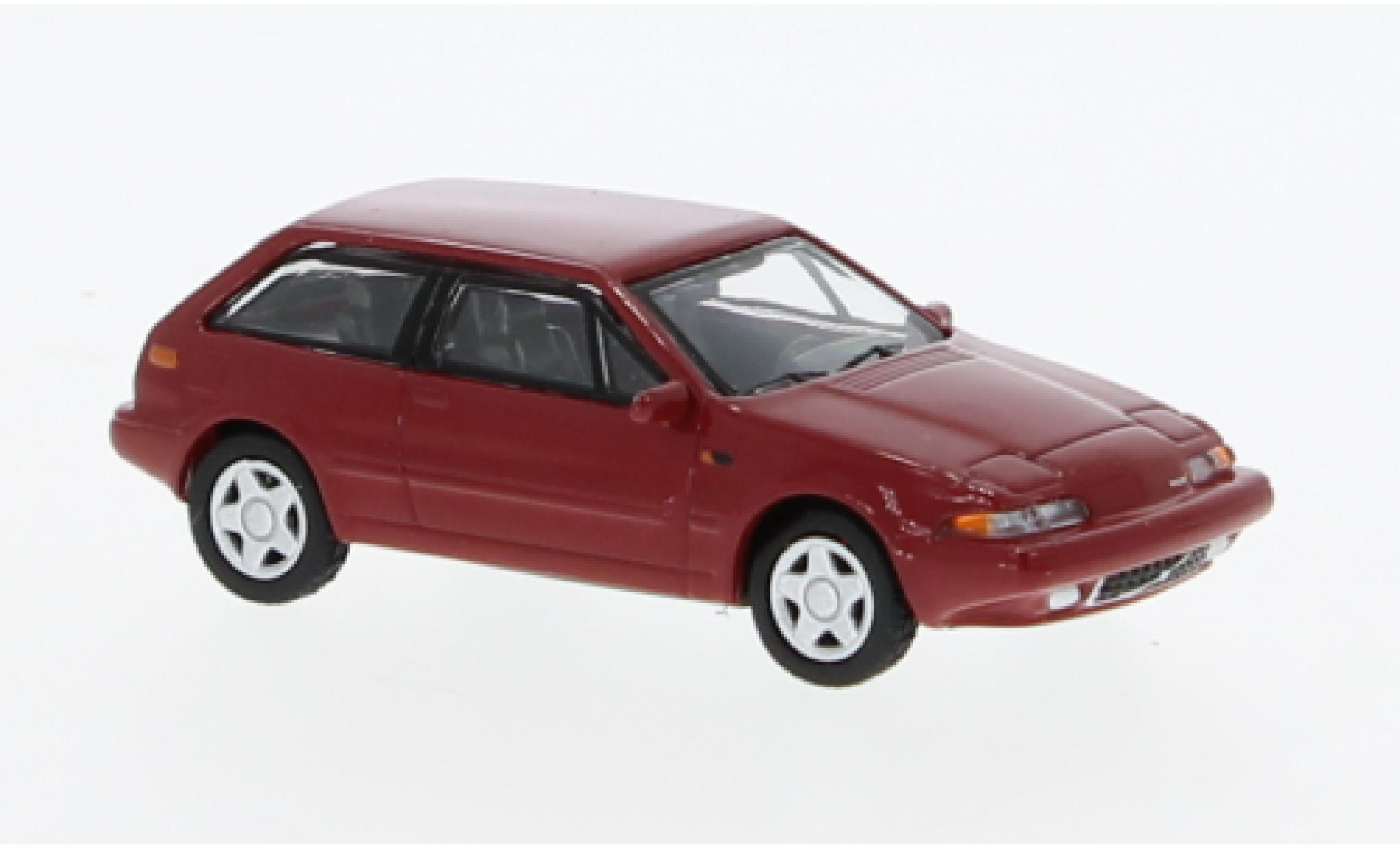 Volvo 480 1/87 Minichamps Turbo rood 1987 modelauto
