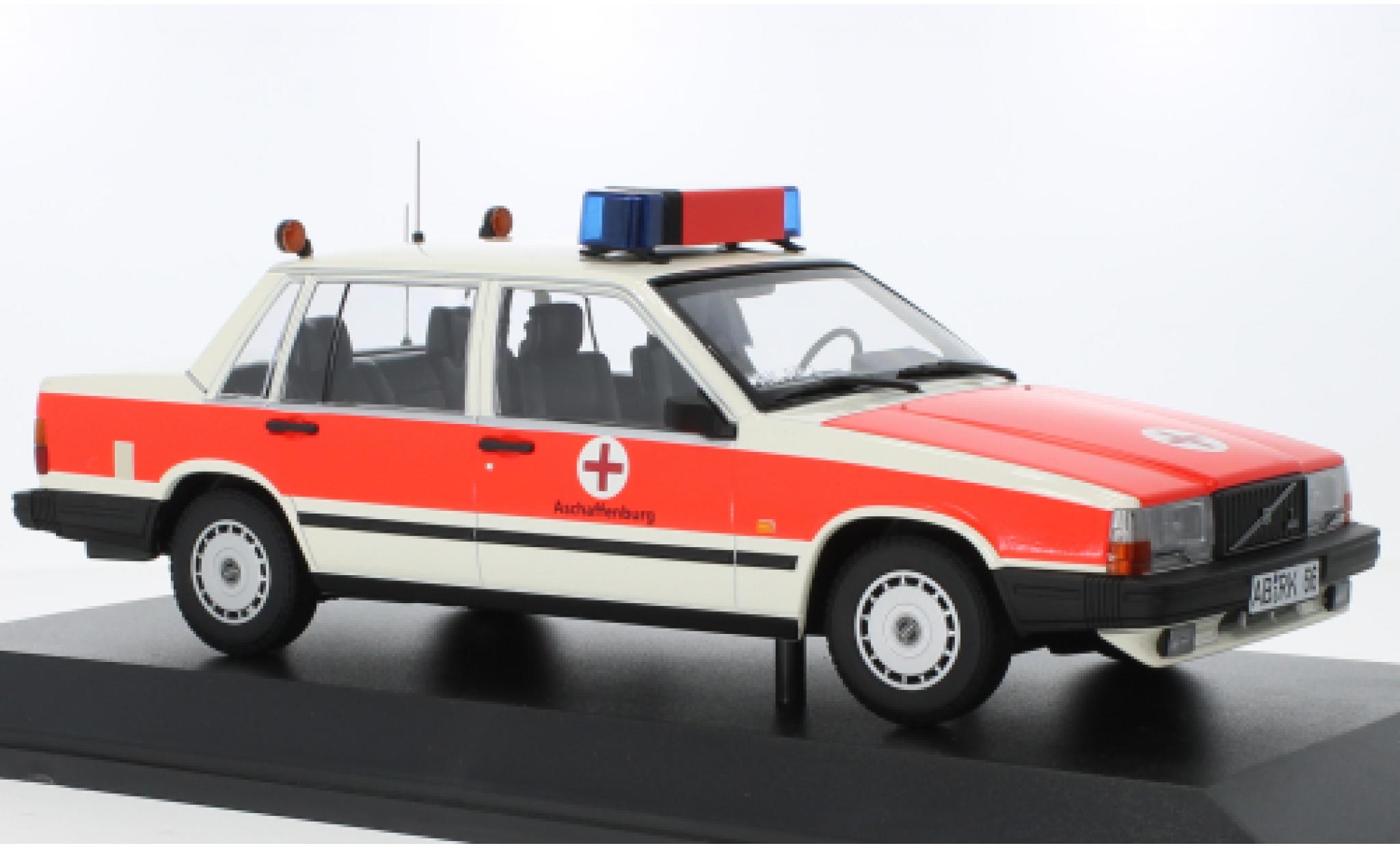 Volvo 740 1/18 Minichamps GL DRK Aschaffenburg 1986 modelauto