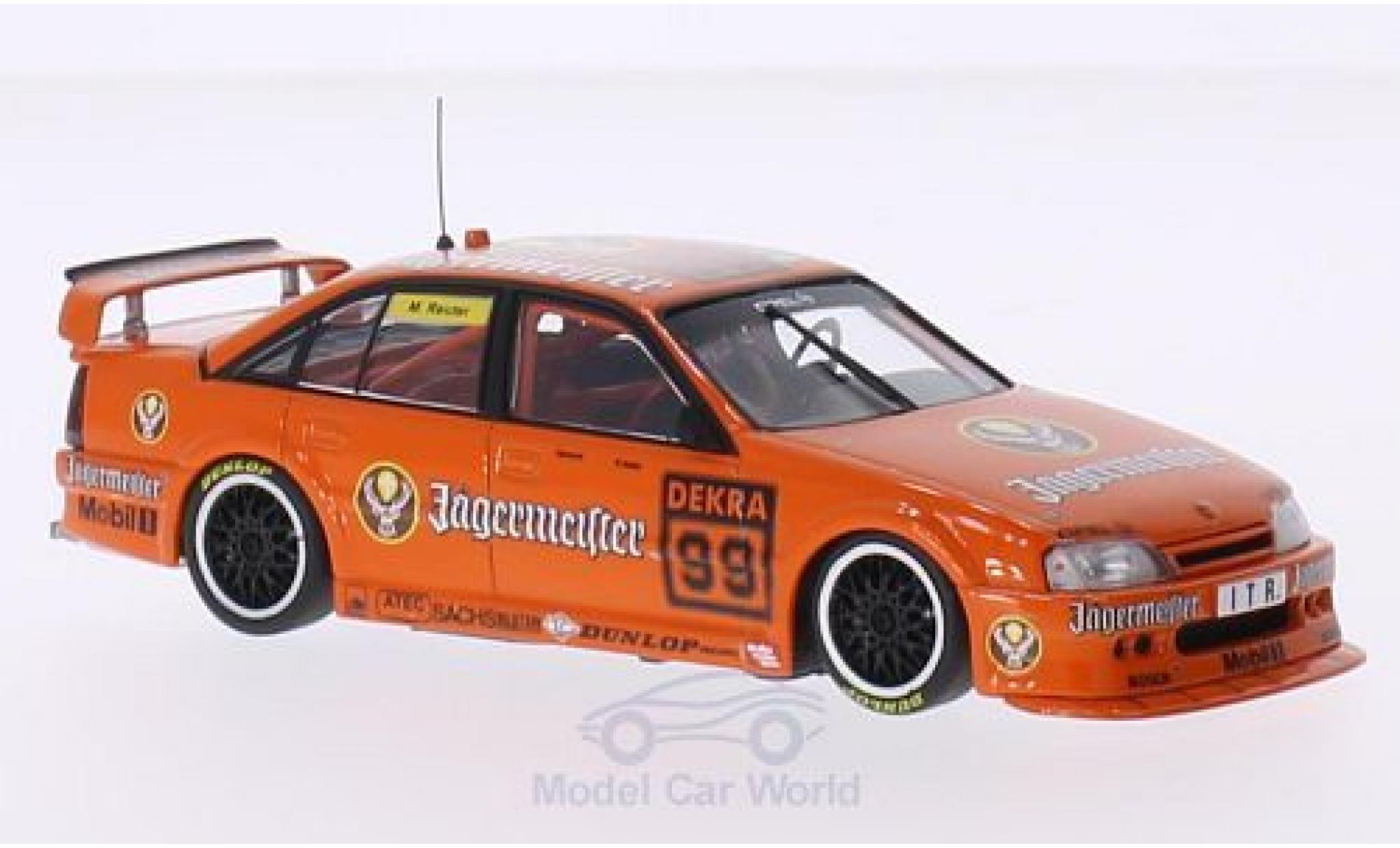 Opel Omega 1/43 Minichamps A 3000 24V No.99 Sch&uuml;bel Motorsport J&auml;germeister DTM 1991 M.Reuter modelauto