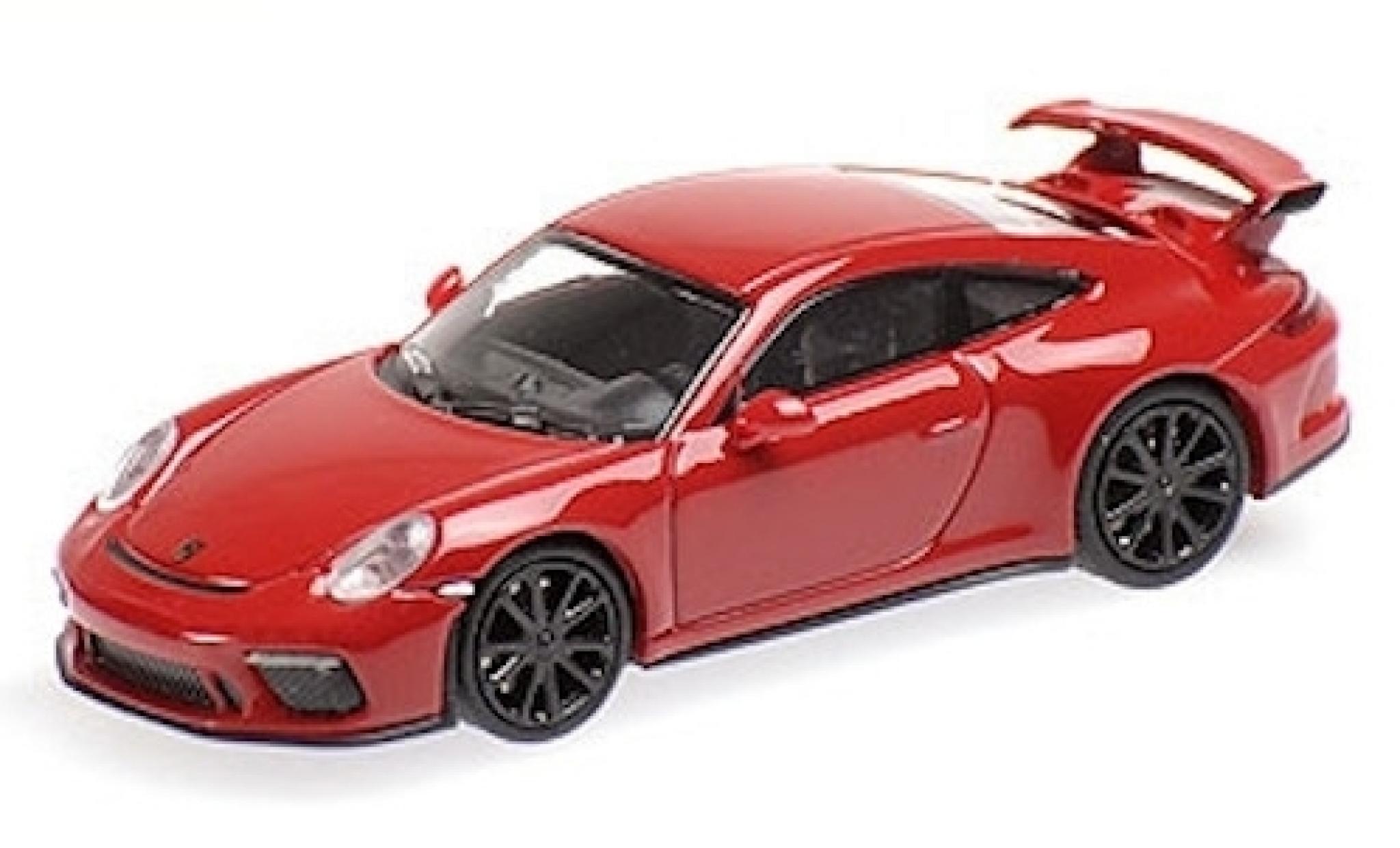 Porsche 991 GT3 1/87 Minichamps 911 () GT3 rood 2017 modelauto