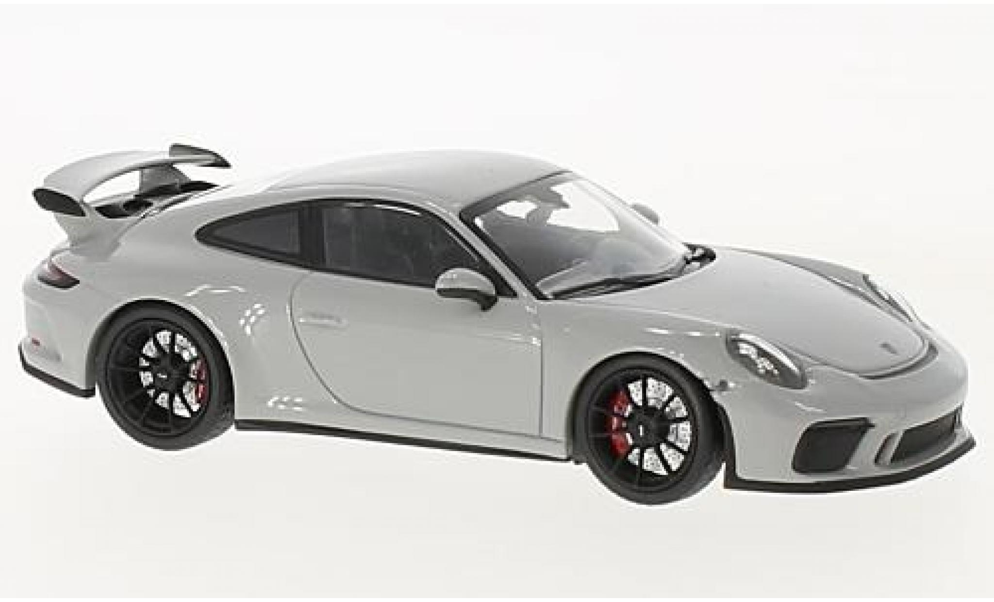 Porsche 991 GT3 1/43 Minichamps 911 () GT3 grijs 2017 modelauto