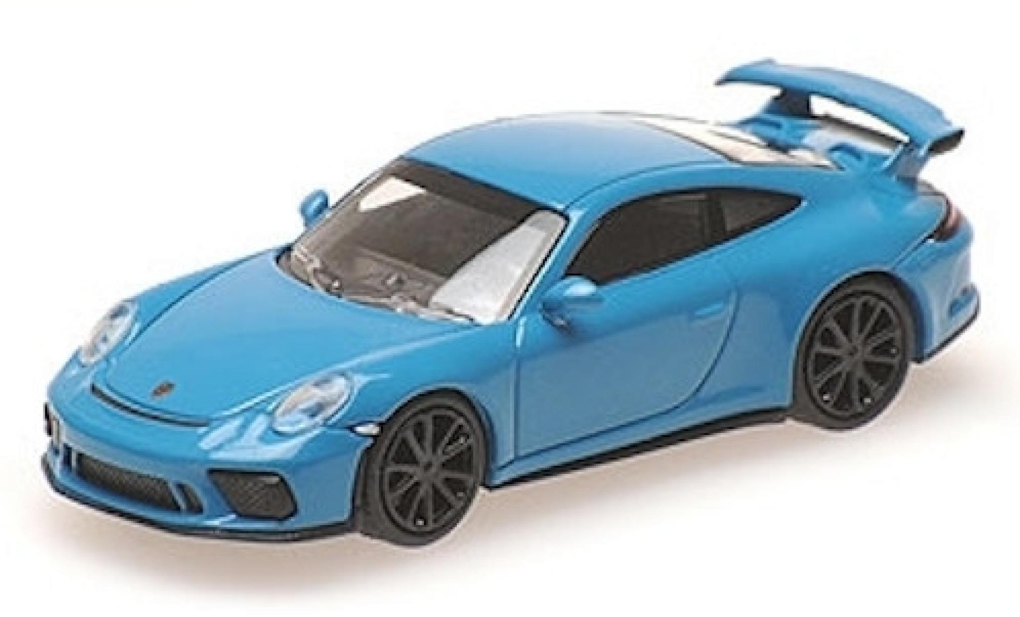 Porsche 991 GT3 1/87 Minichamps 911 () GT3 blauw 2017 modelauto