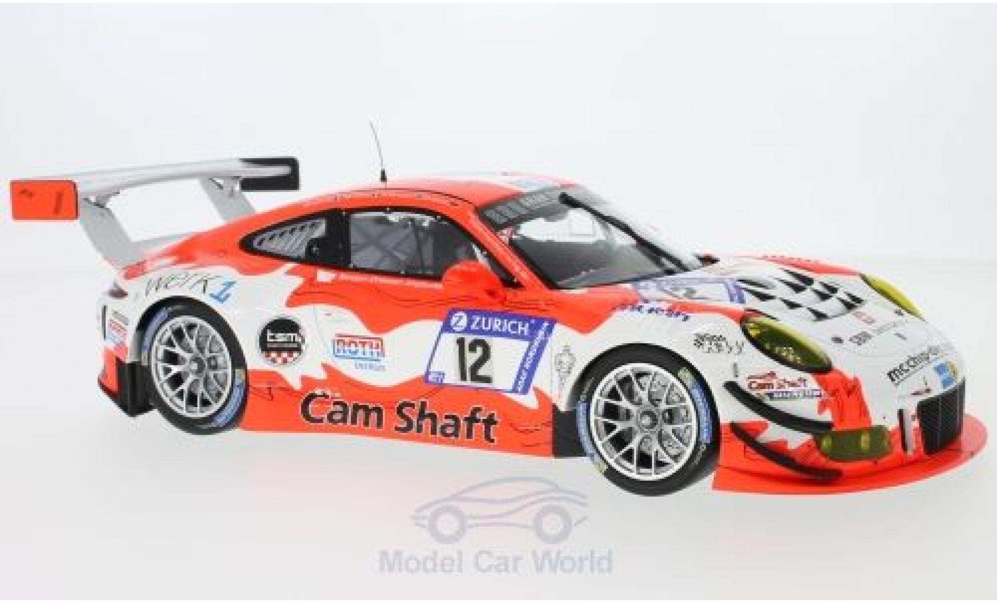 Porsche 991 GT3 R 1/18 Minichamps 911 () GT3 R No.12 Manthey Racing 24h N&uuml;rburgring 2017 O.Klohs/R.Renauer/M.Jaminet/M.Cairoli modelauto