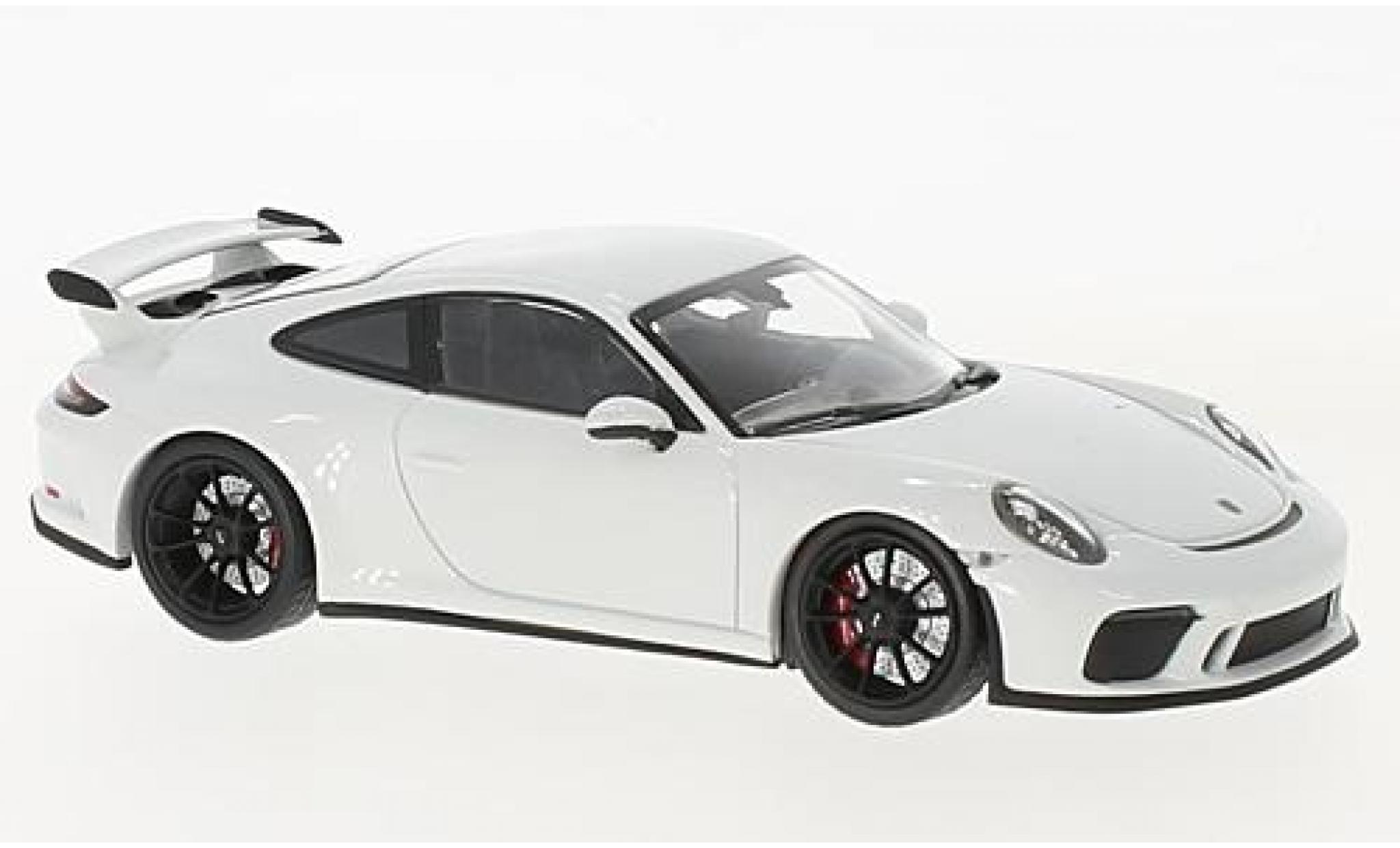Porsche 991 GT3 1/43 Minichamps 911 () GT3 wit 2017 modelauto
