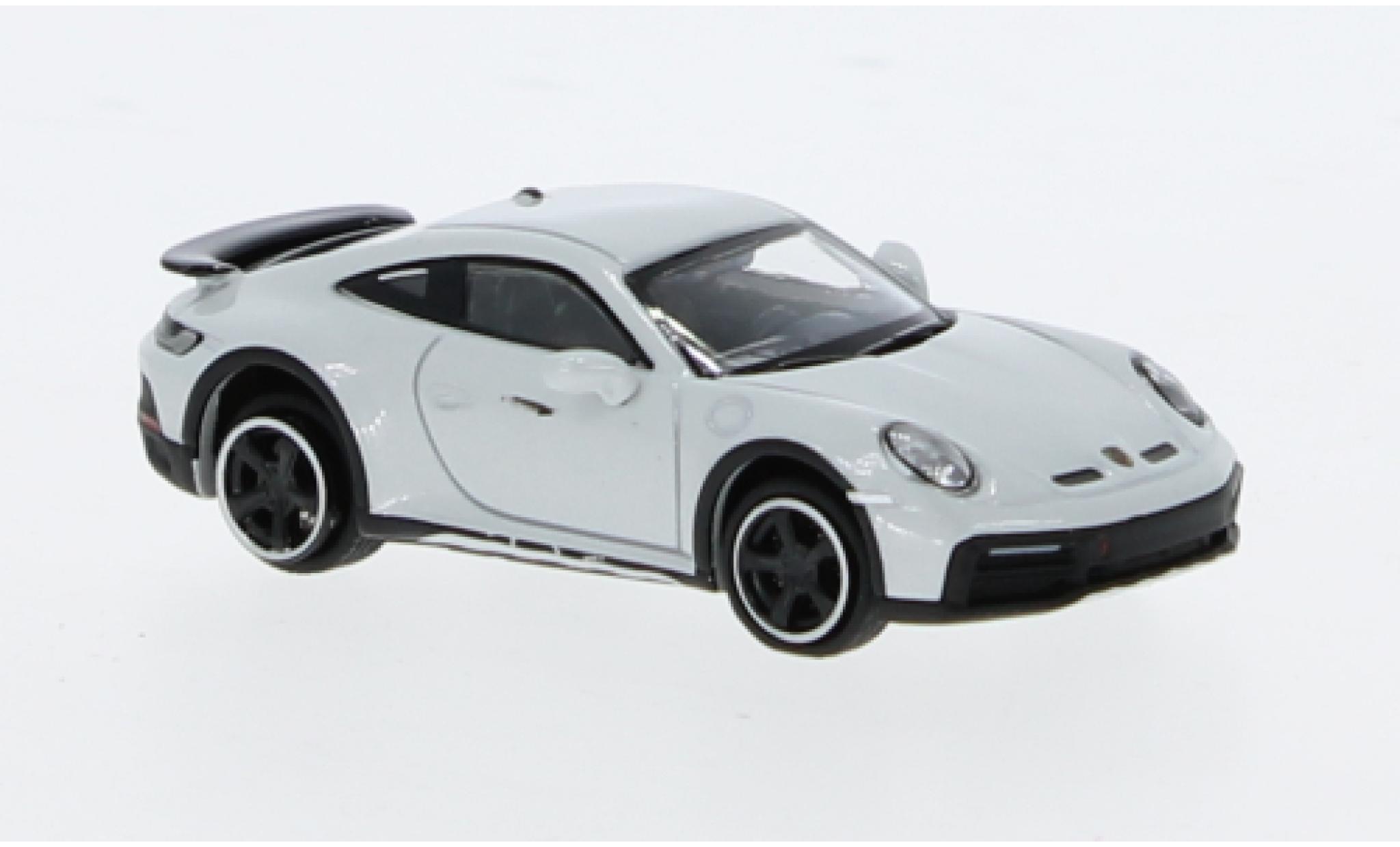 Porsche 992 1/87 Minichamps 911  Dakar metallic grijs 2022 1:87 modelauto