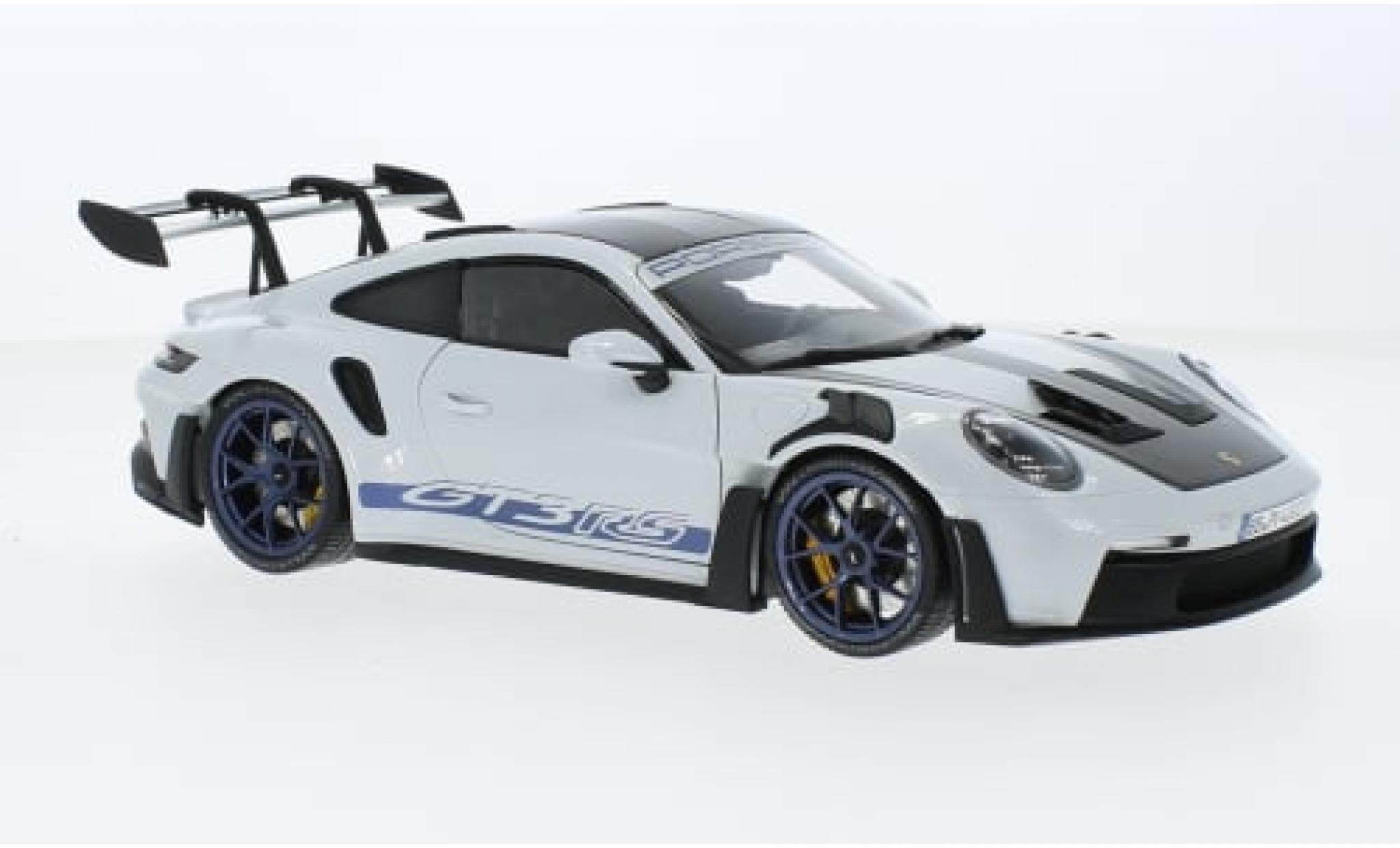 Porsche 992 GT3 R 1/18 Minichamps 911  S metallic grijs 2022 1:18 modelauto