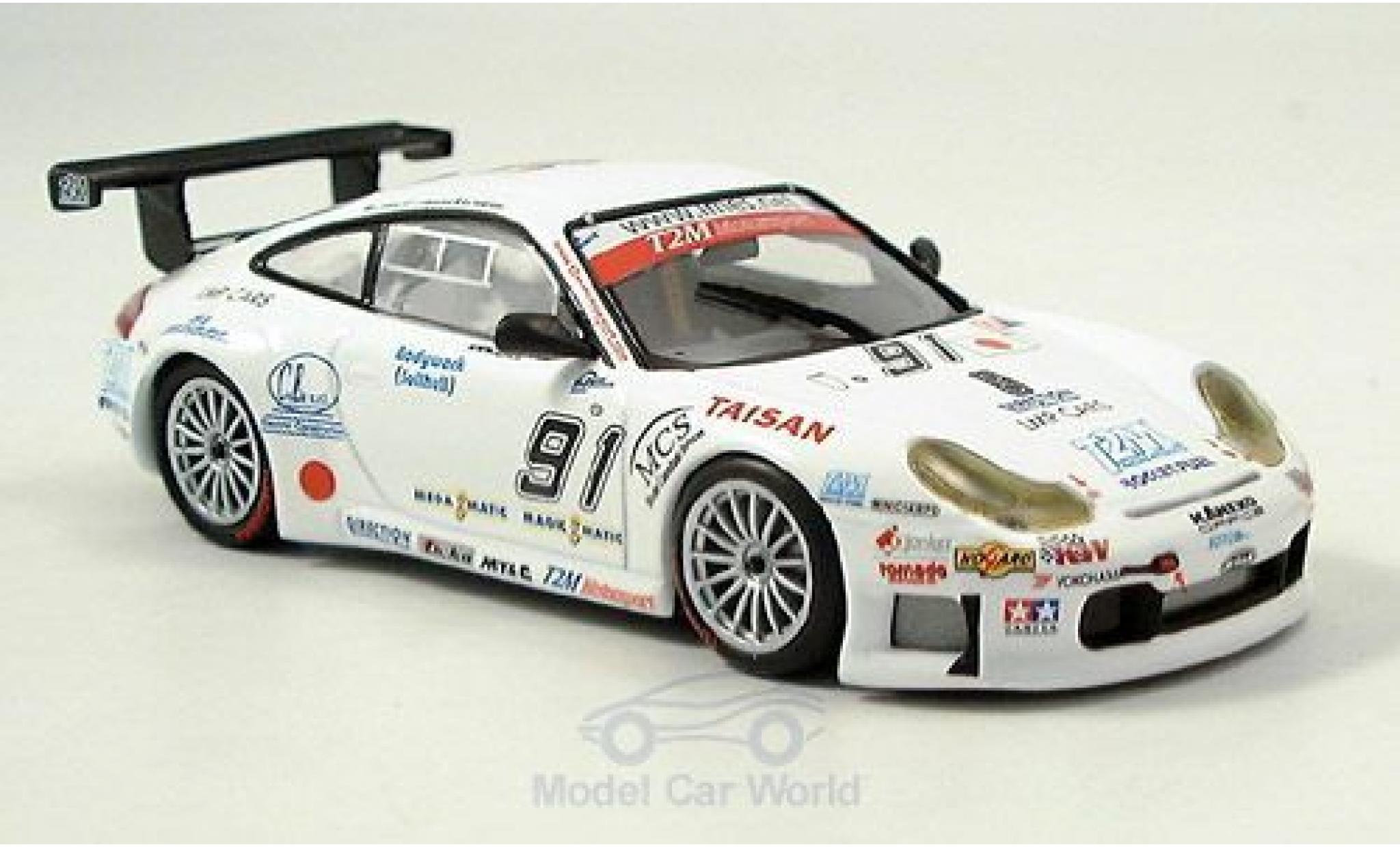 Porsche 996 GT3 RSR 1/43 Minichamps 911 () GT3 RSR No.91 T2M Motorsport 1000km Spa 2005 Yamagishi/A.Caffi/Pompidou modelauto