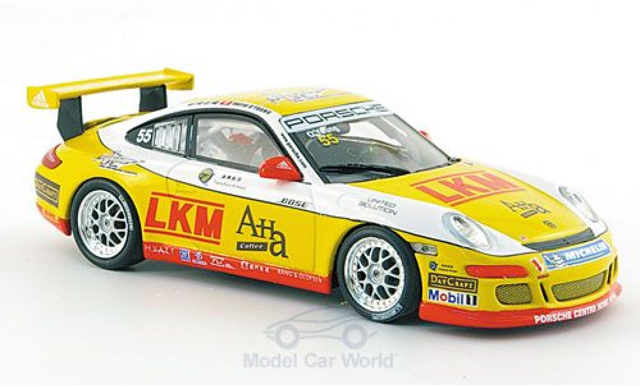 Porsche 997 GT3 CUP 1/43 Minichamps 911 GT3 Cup No.55 Asian Carrera Cup Macau 2007 O Young modelauto