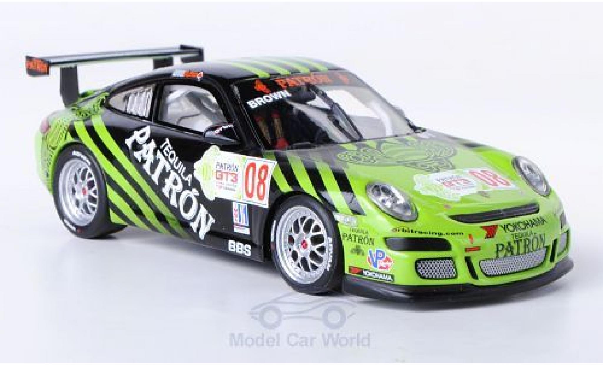 Porsche 997 GT3 CUP 1/43 Minichamps 911 GT3 Cup No.8 IMSA GT3 Cup Challenge 2009 E.Brown modelauto