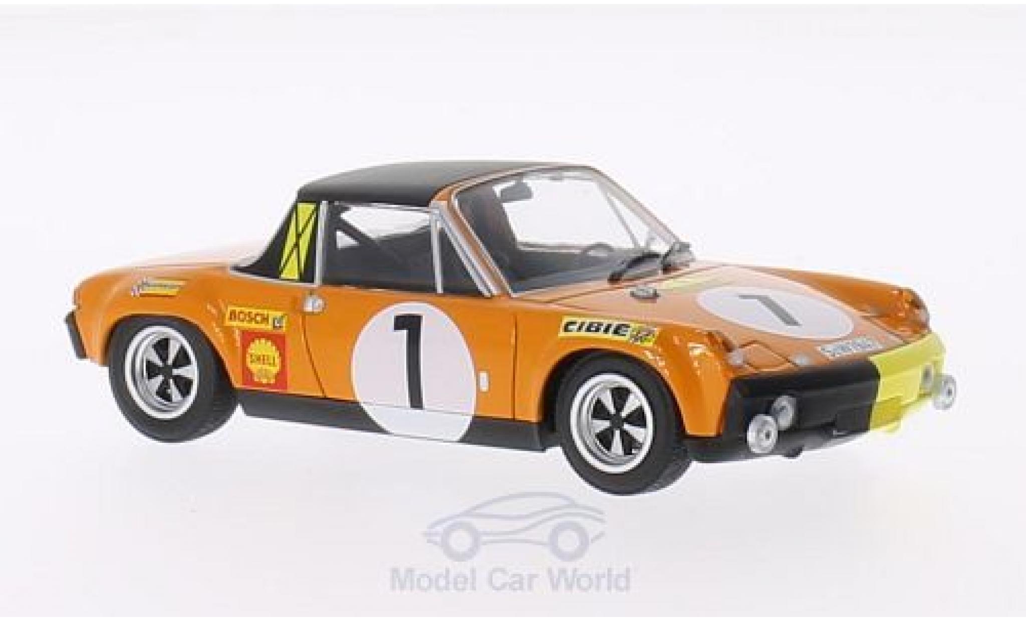 Porsche 914 1/43 Minichamps /6 No.1 Marathon de la Route 1970 G.Larrousse/C.Haldi/H.Marko modelauto