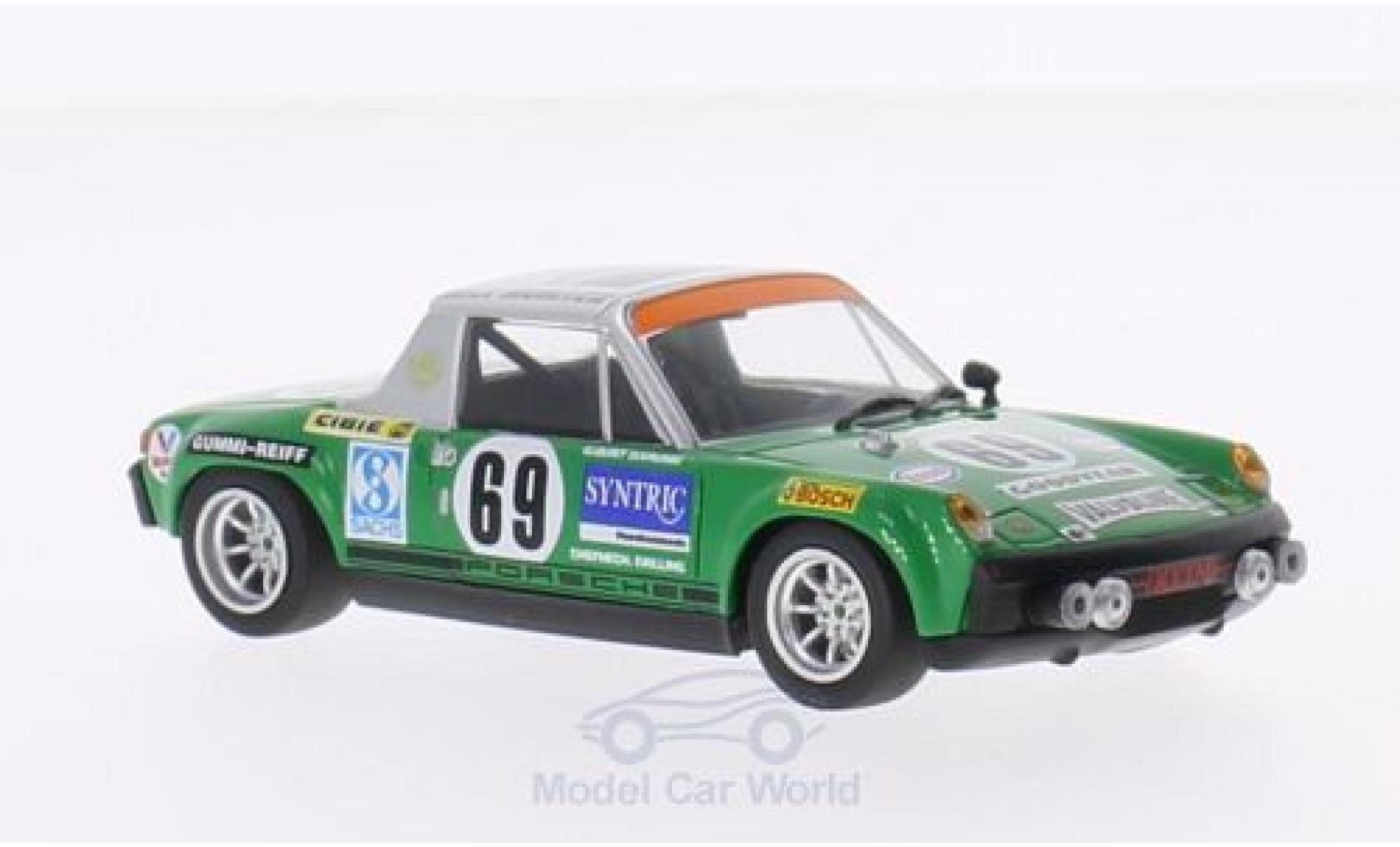 Porsche 914 1/43 Minichamps /6 No.69 Max Moritz Racing 24h Le Mans 1971 G.Quist/D.Krumm modelauto