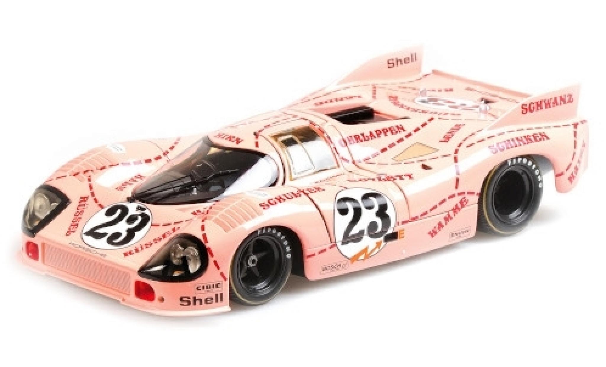 Porsche 917 1/18 Minichamps /20 No.23 Pink Pig 24h Le Mans 1971 W.Kauhsen/R.Joest modelauto