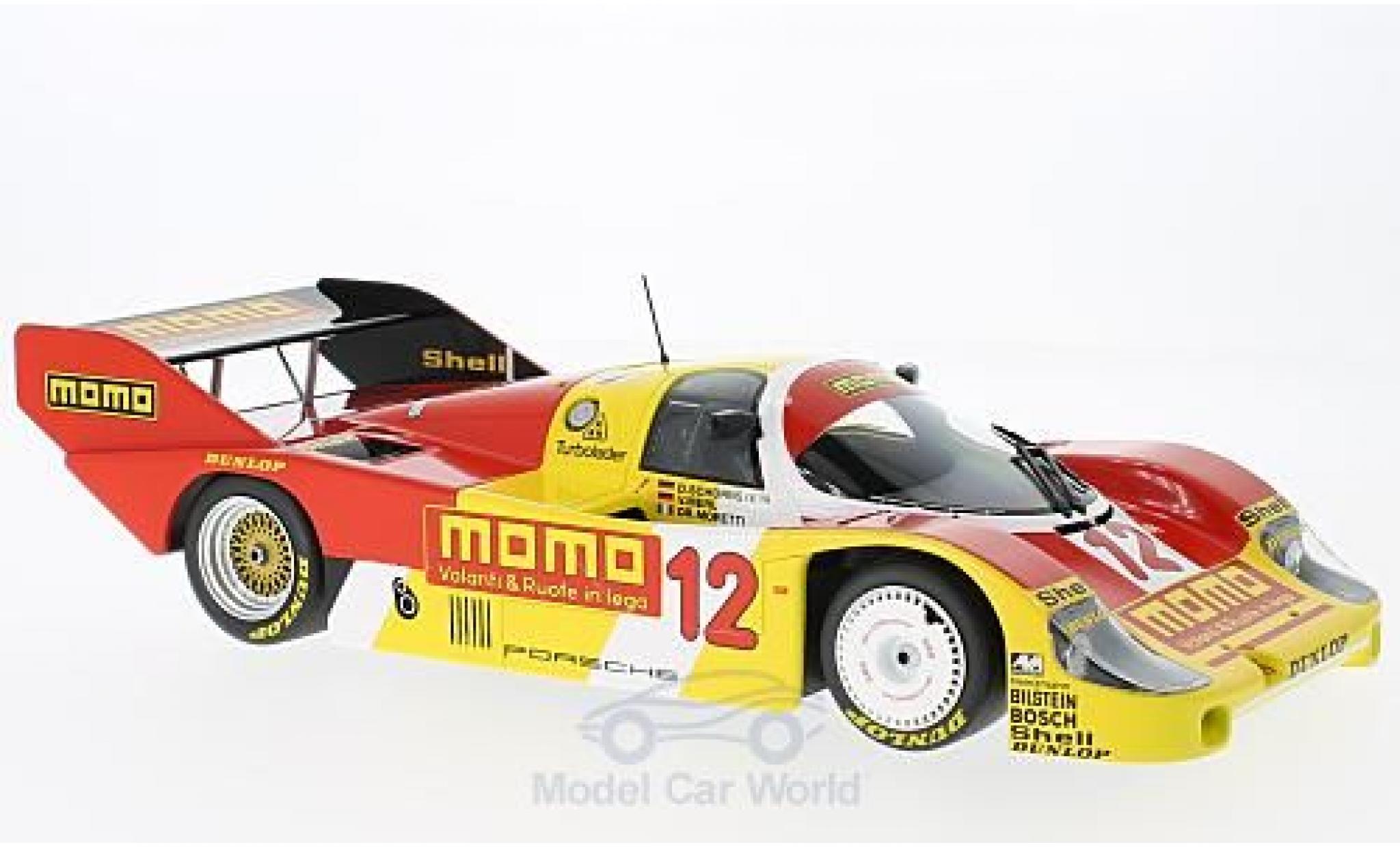 Porsche 956 1983 1/18 Minichamps K No.12 Dieter Schornstein Racing Team Momo 1000 km Mugello 1983 V.Merl/G.Moretti/D.Schornstein modelauto