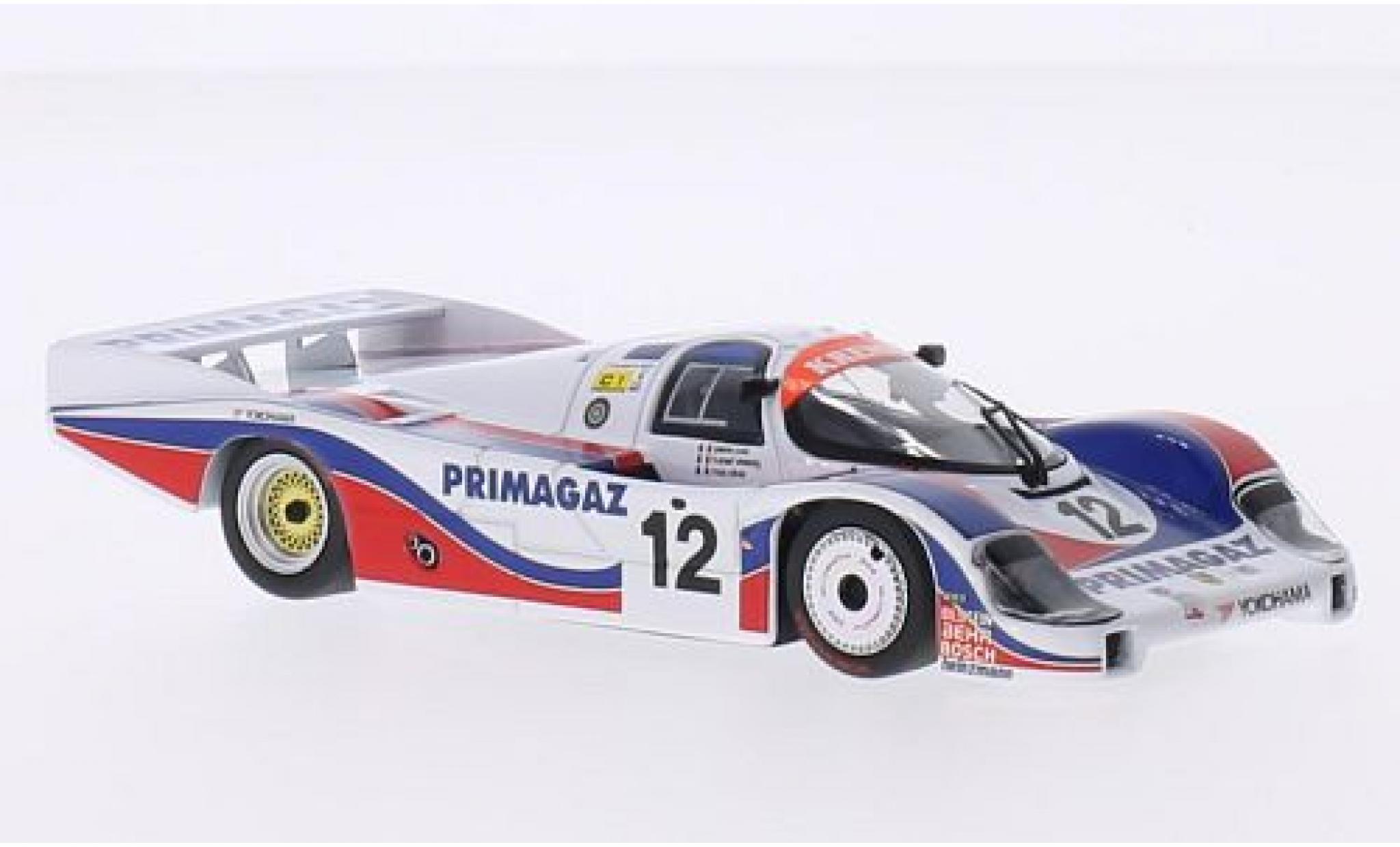 Porsche 956 1986 1/43 Minichamps L No.12 Kremer Racing Primagaz 24h Le Mans 1986 P.Yver/M.Cohen-Olivar/H.Striebig modelauto