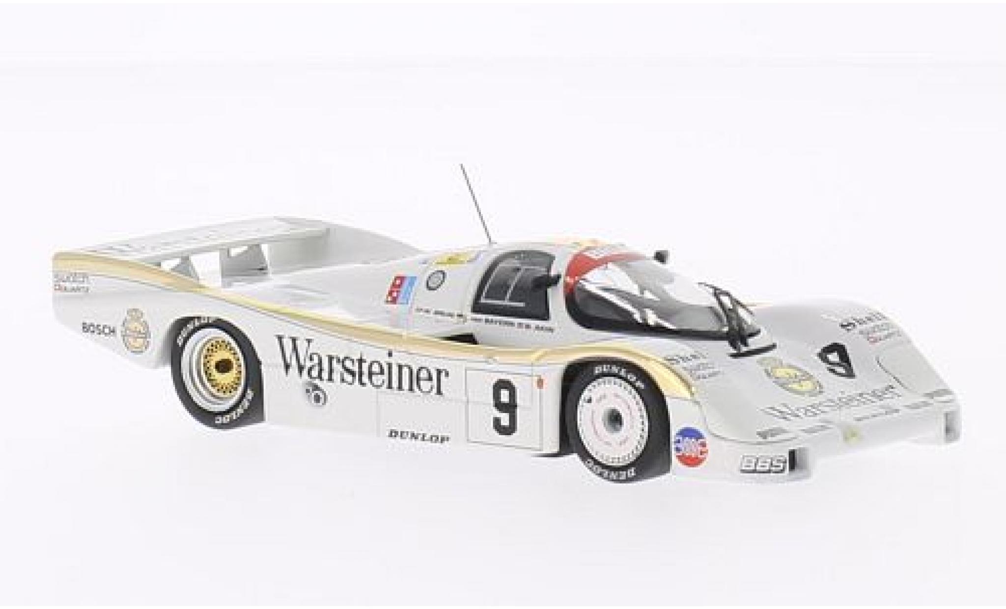 Porsche 956 1/43 Minichamps L No.9 Brun Racing Warsteiner 24h Le Mans 1984 W.Brun/L.von Baviera/B.Akin modelauto