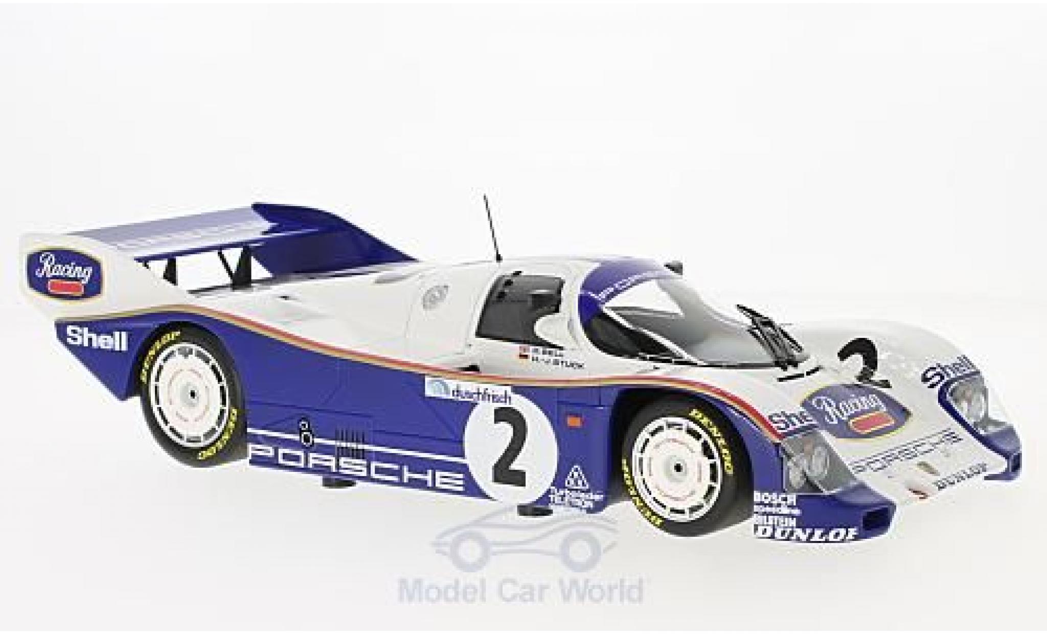Porsche 962 1985 1/18 Minichamps C No.2 AG 1000 Km Hockenheim 1985 H-J.Stuck/D.Bell modelauto