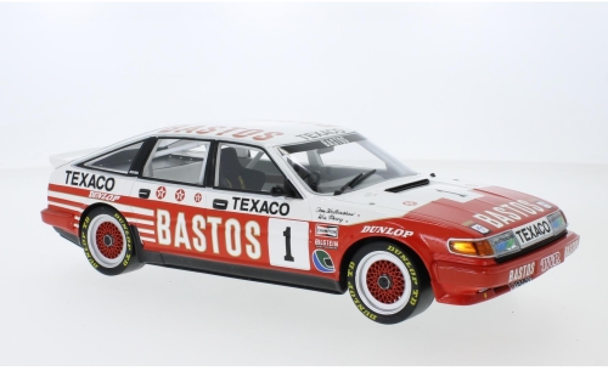 Rover Vitesse 1/18 Minichamps RHD No.1 Bastos Texaco Racing Team Bastos ETCC 500 km Donington 1985 T.Walkinshaw/W.Percy modelauto