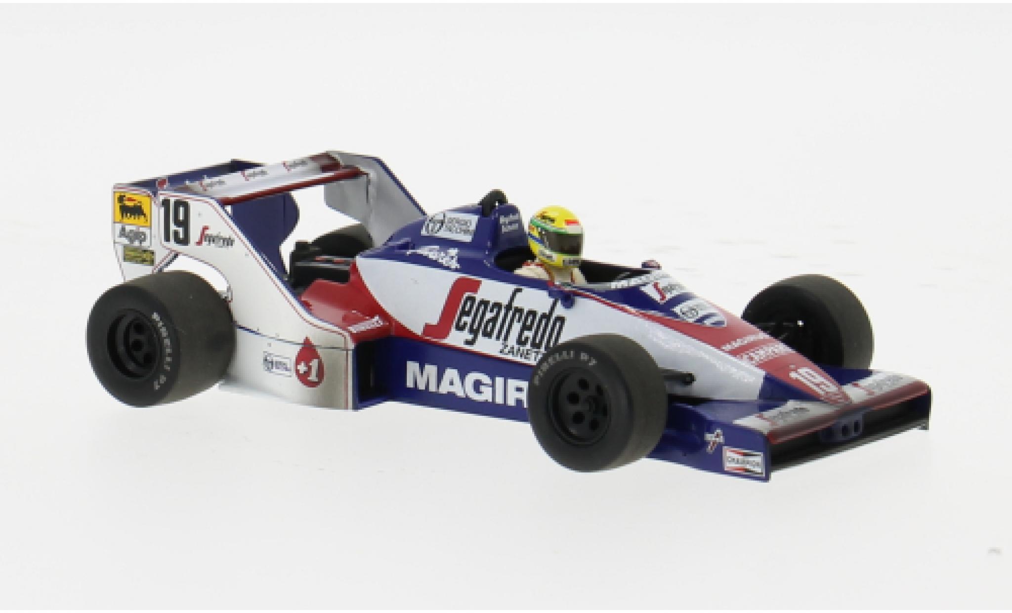 Toleman HART 1/43 Minichamps Hart TG183B No.19 Formel 1 GP Brasilien 1984 1:43 modelauto