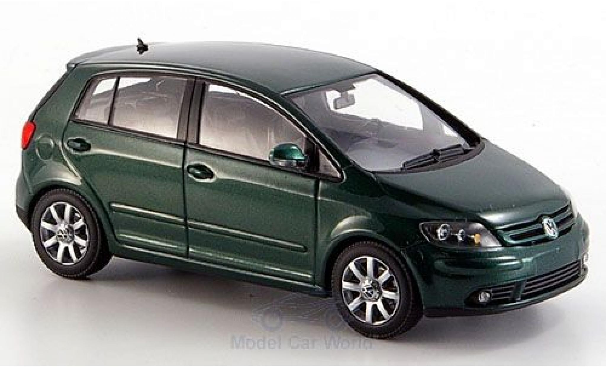 Volkswagen Golf V 1/43 Minichamps Plus metallic groen 2004 modelauto