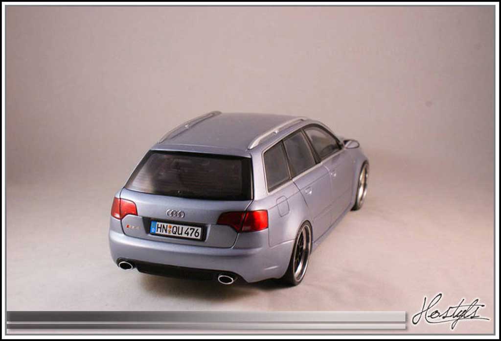 Audi RS4 berline B7 on BBS 1/18 Kyosho