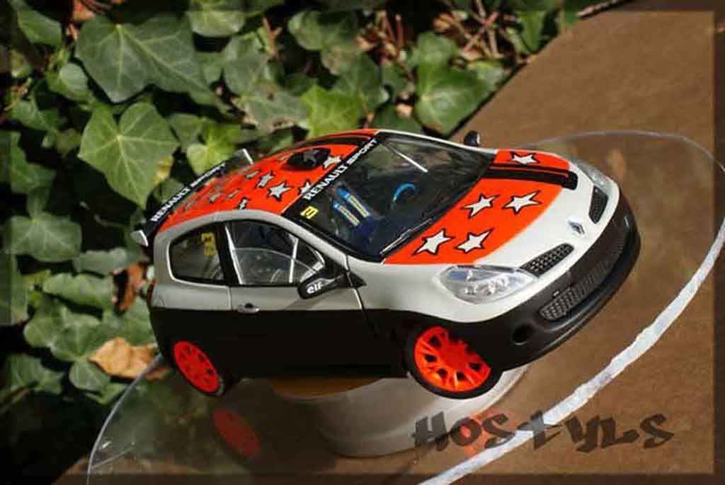 Renault Clio 3 RS 1/18 Solido 3 RS cup rallye modelauto