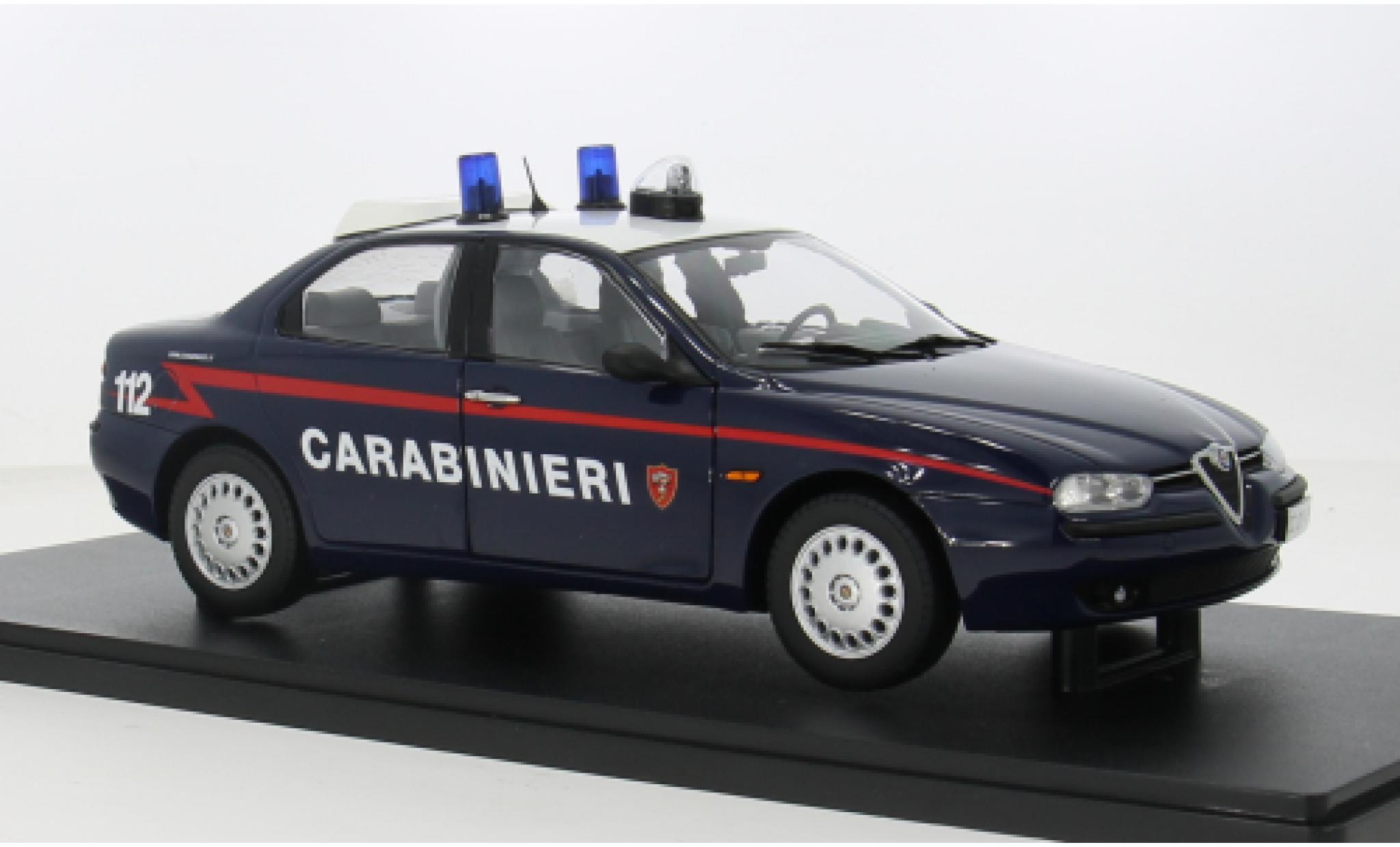 Alfa Romeo 156 1/18 Mitica 2.0 Twin Spark 1997 Carabinieri 1:18 modelauto