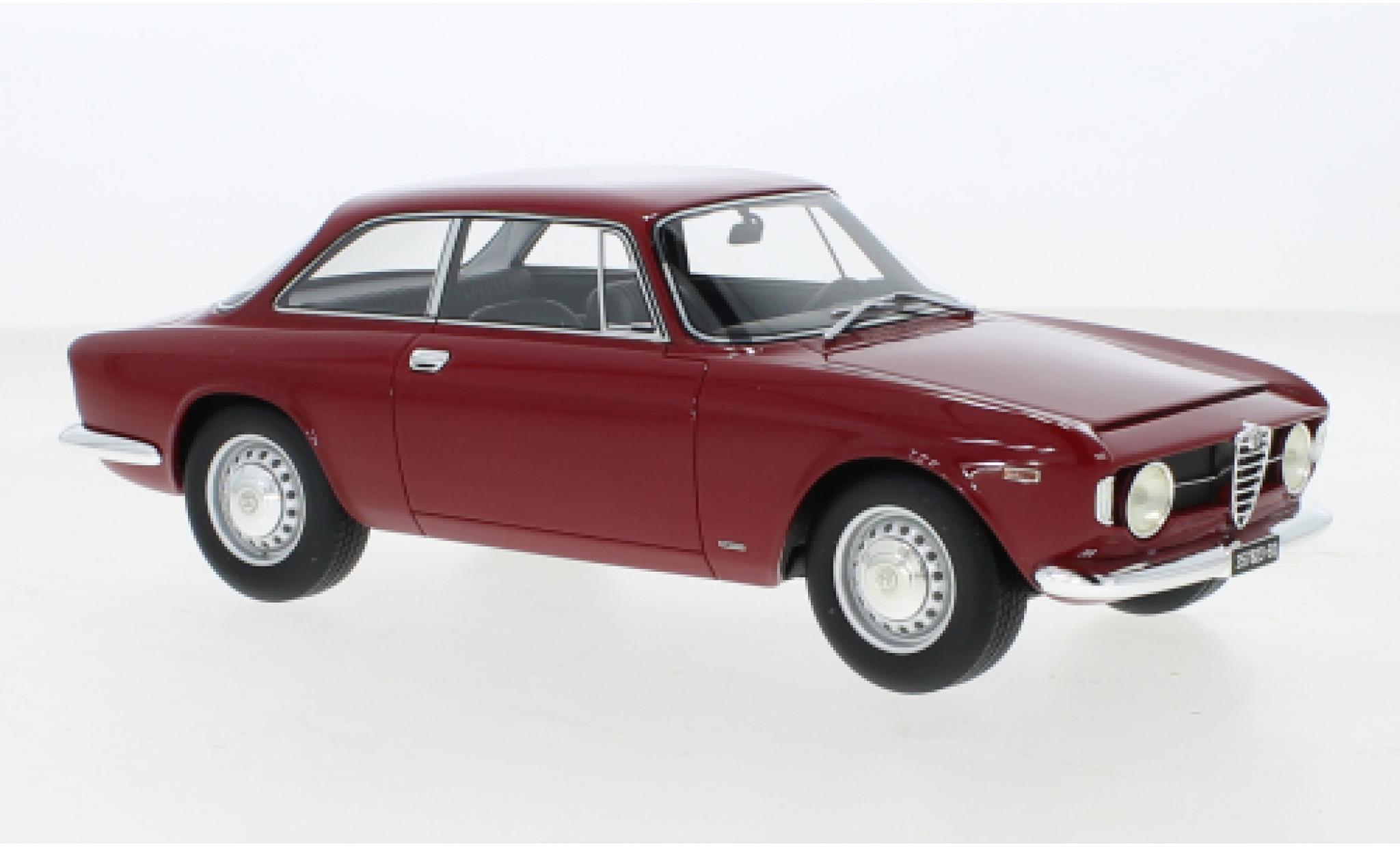 Alfa Romeo Giulia 1/18 Mitica GT 1300 Junior rood 1968 modelauto