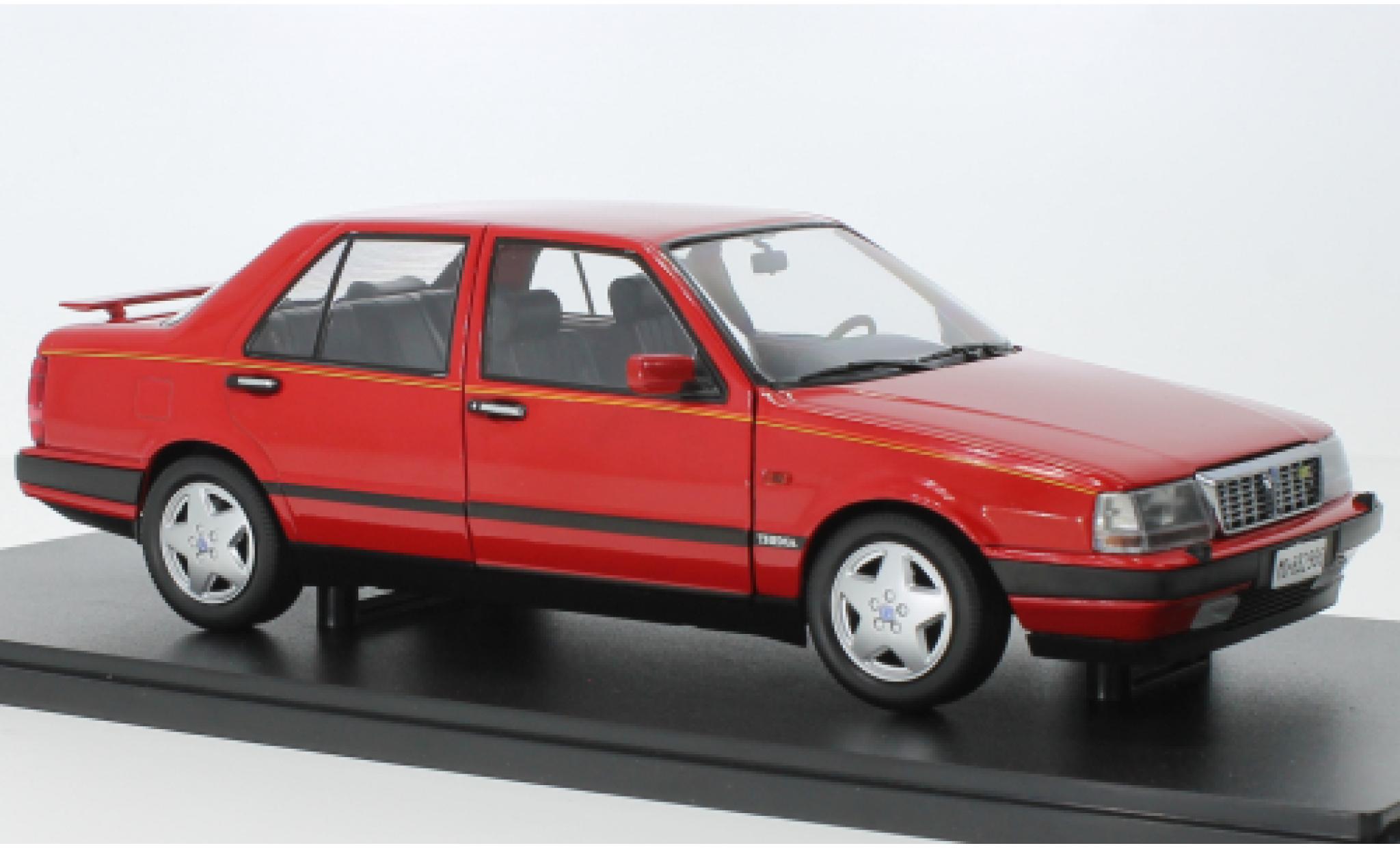 Lancia Thema 1/18 Mitica 8.32 Ferrari 2S rood 1988 modelauto